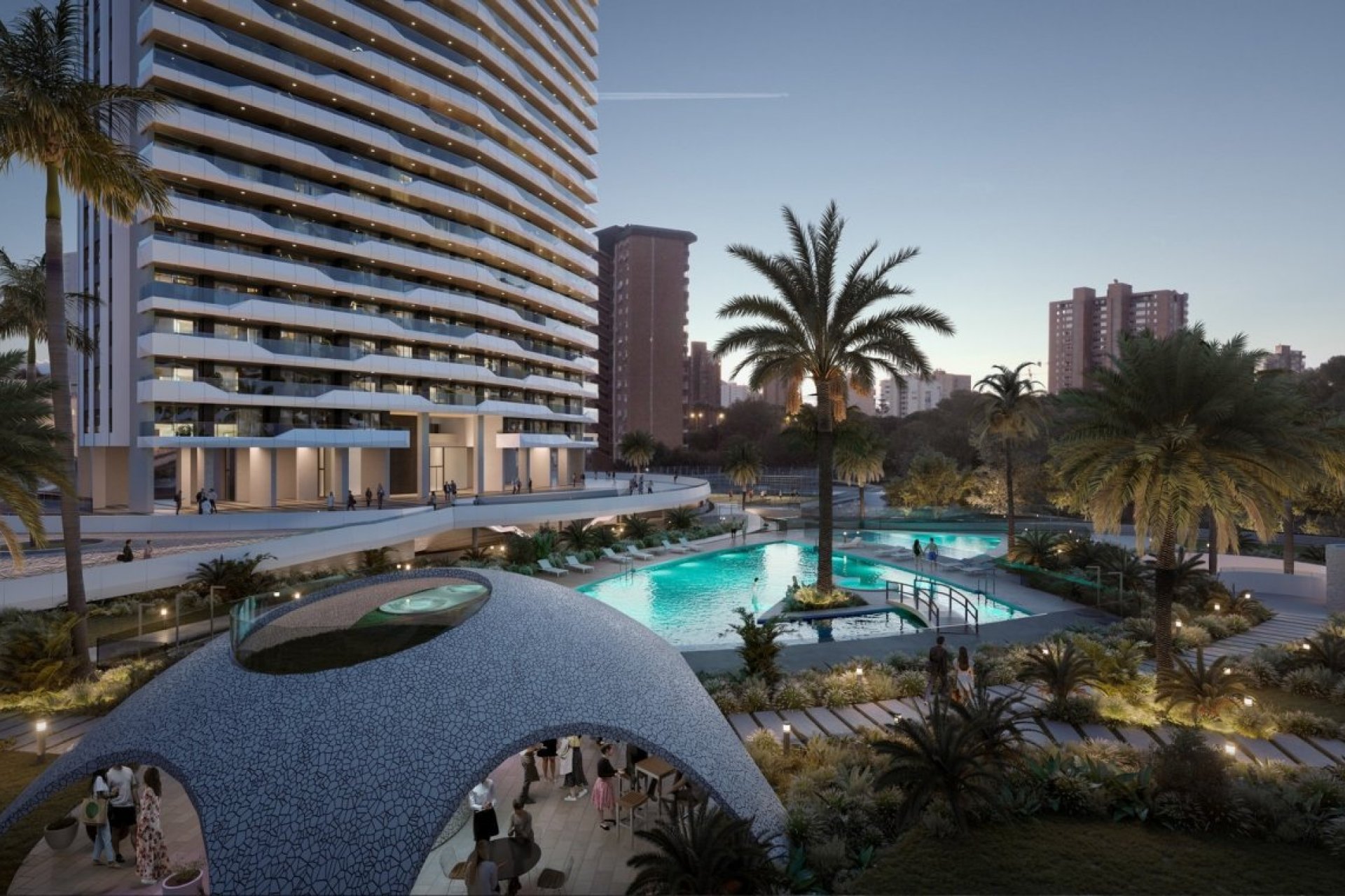 Nieuwbouw Woningen - Appartement  - Benidorm - Poniente