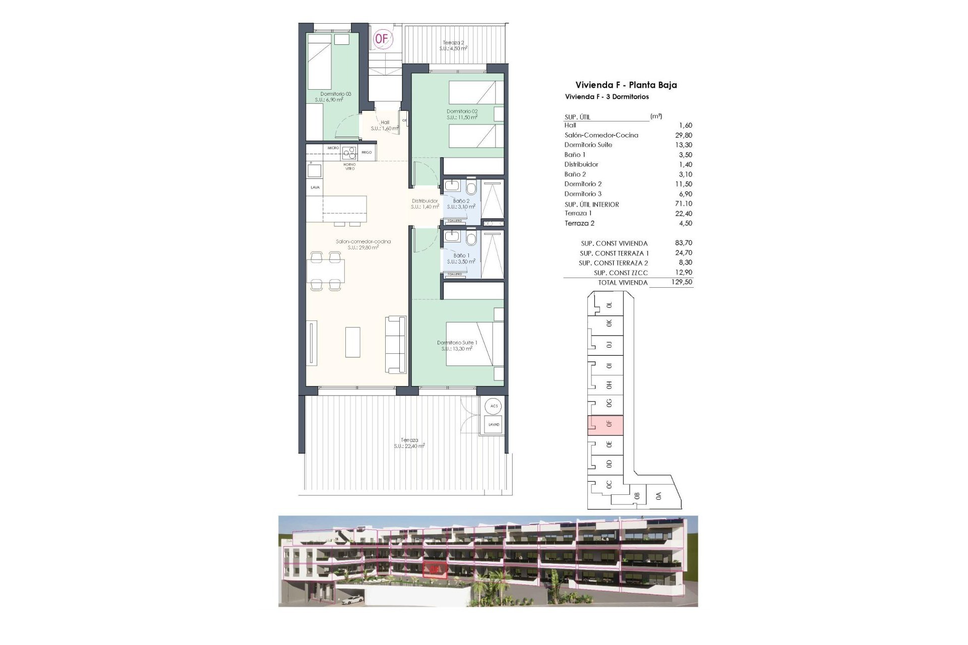 Nieuwbouw Woningen - Appartement  - Benijofar - Pueblo