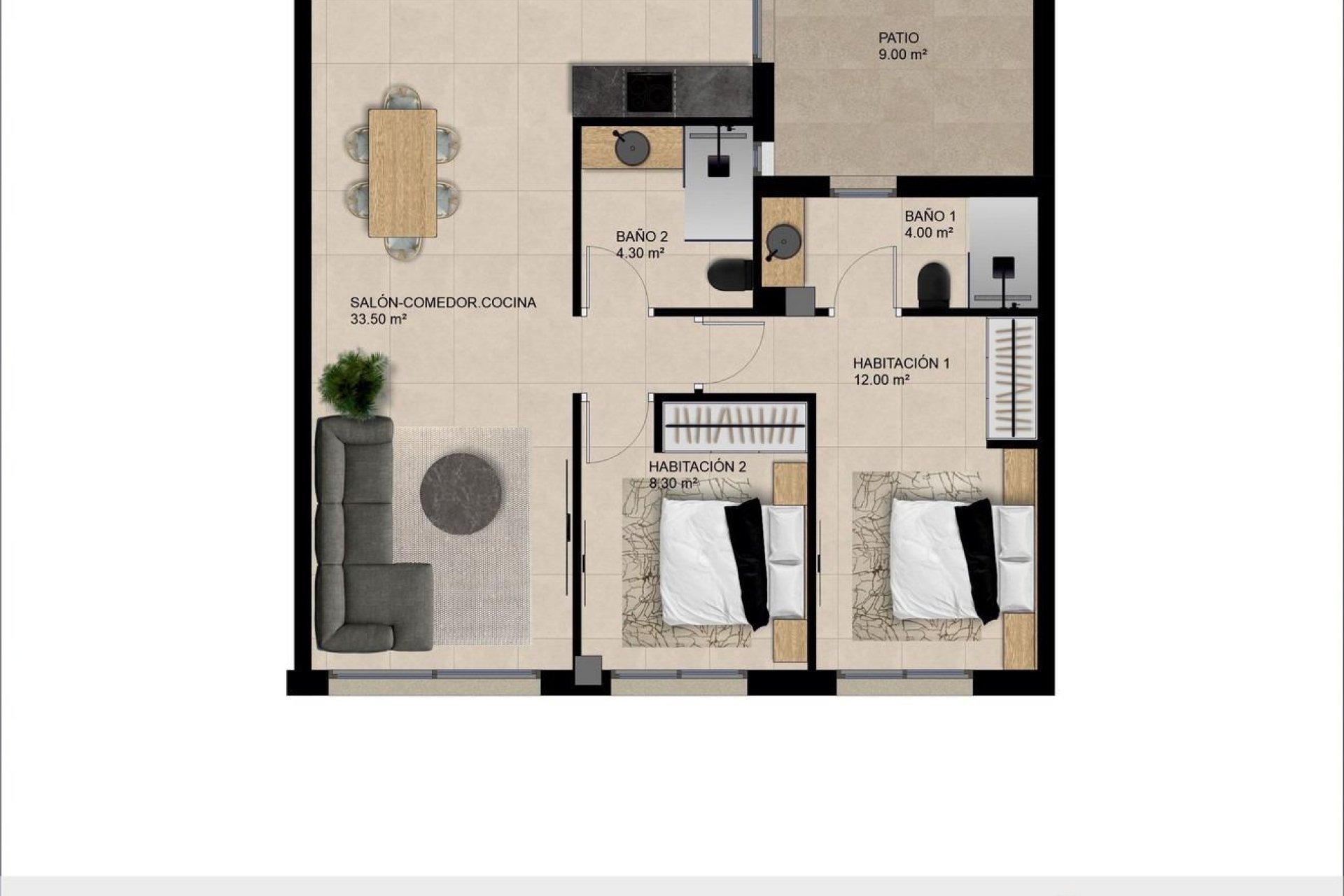 Nieuwbouw Woningen - Appartement  - Catral - pueblo