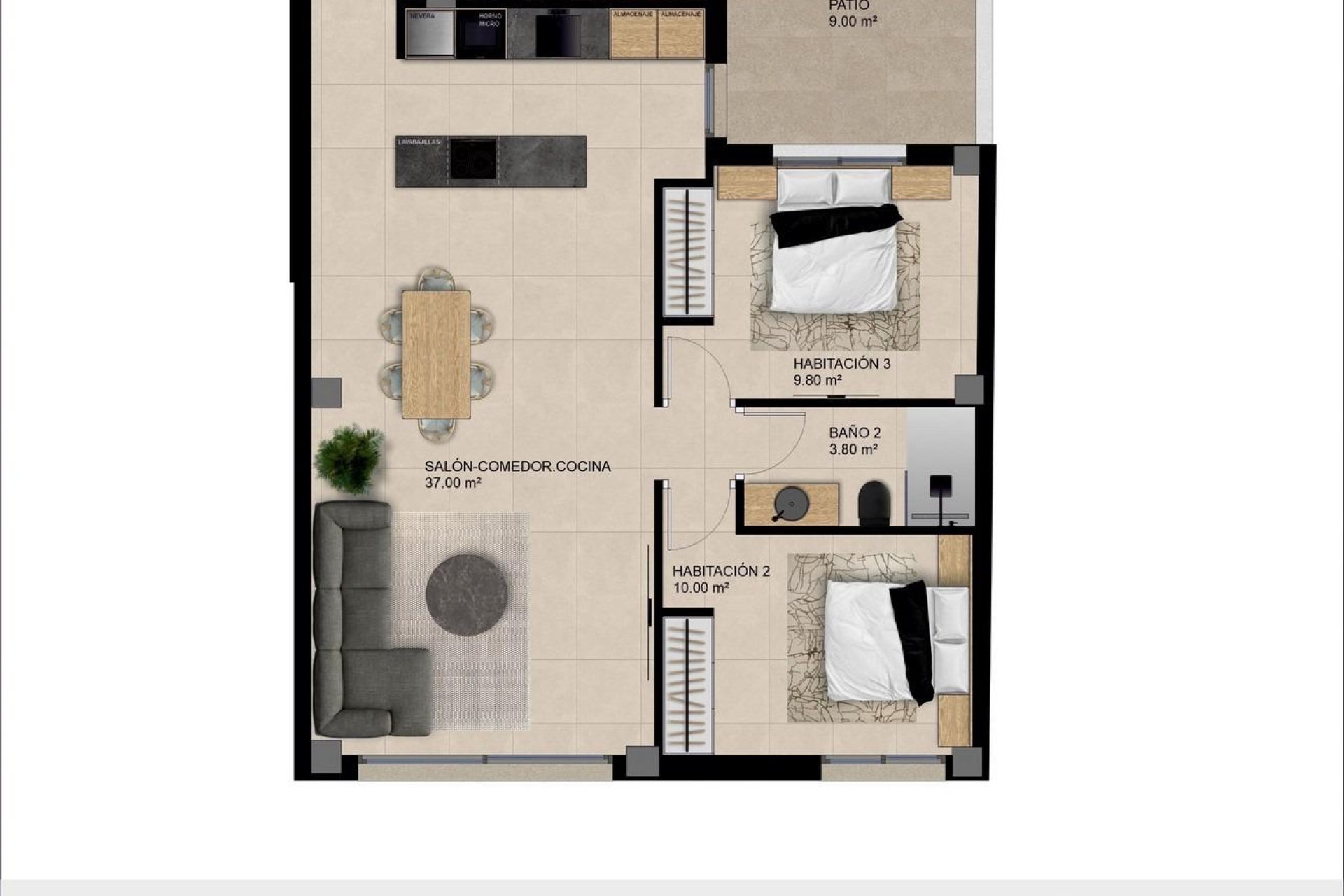 Nieuwbouw Woningen - Appartement  - Catral - pueblo