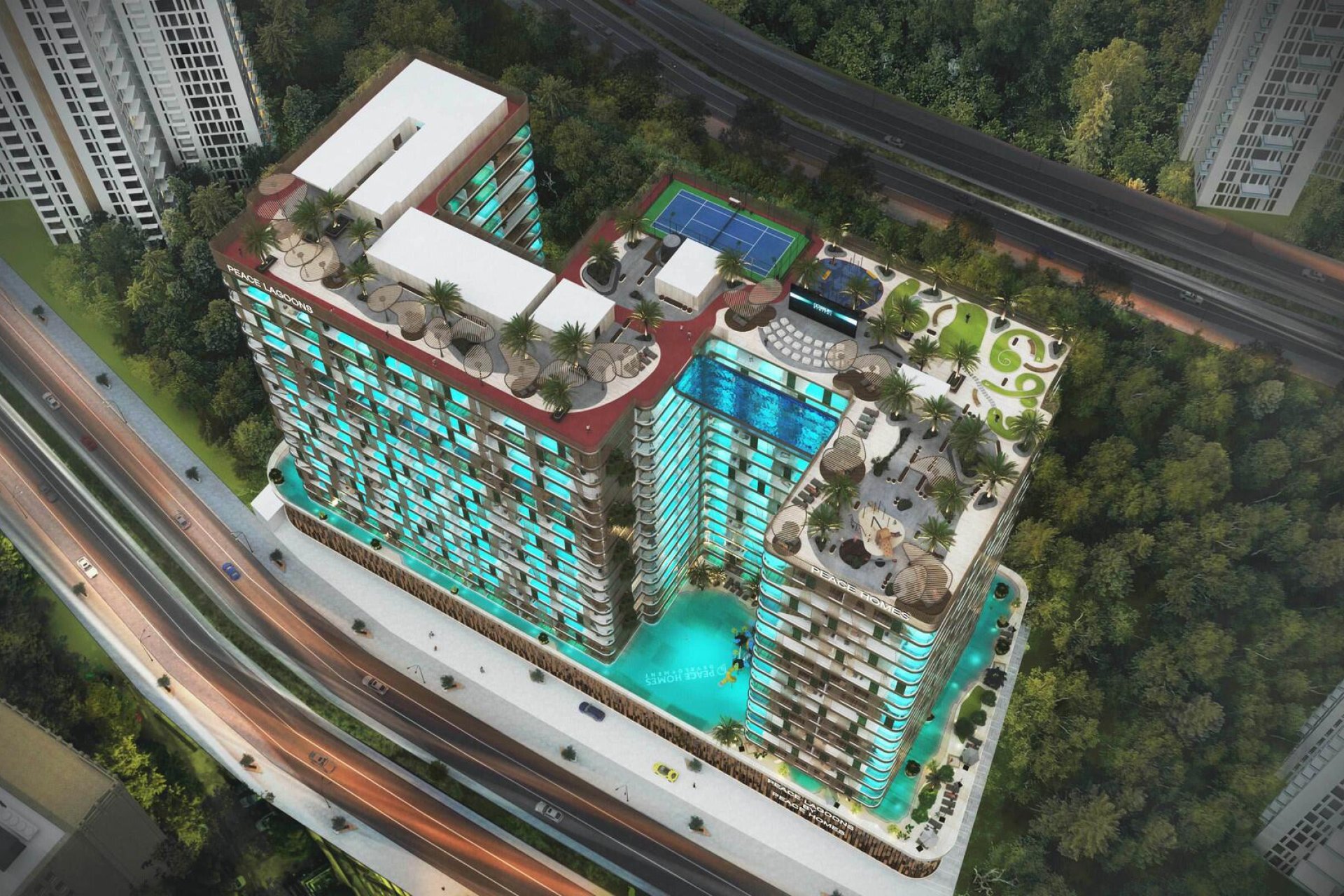 Nieuwbouw Woningen - Appartement  - DUBAILAND RESIDENCE COMPLEX