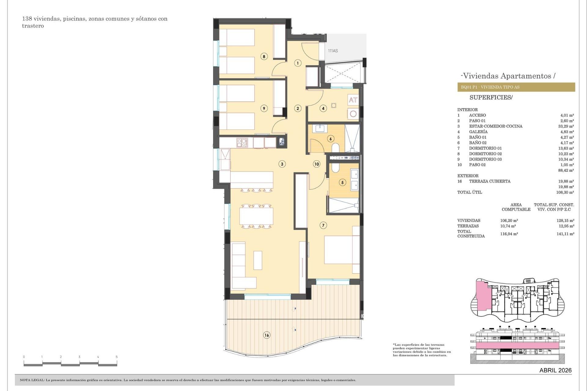 Nieuwbouw Woningen - Appartement  - Finestrat - Campana Garden