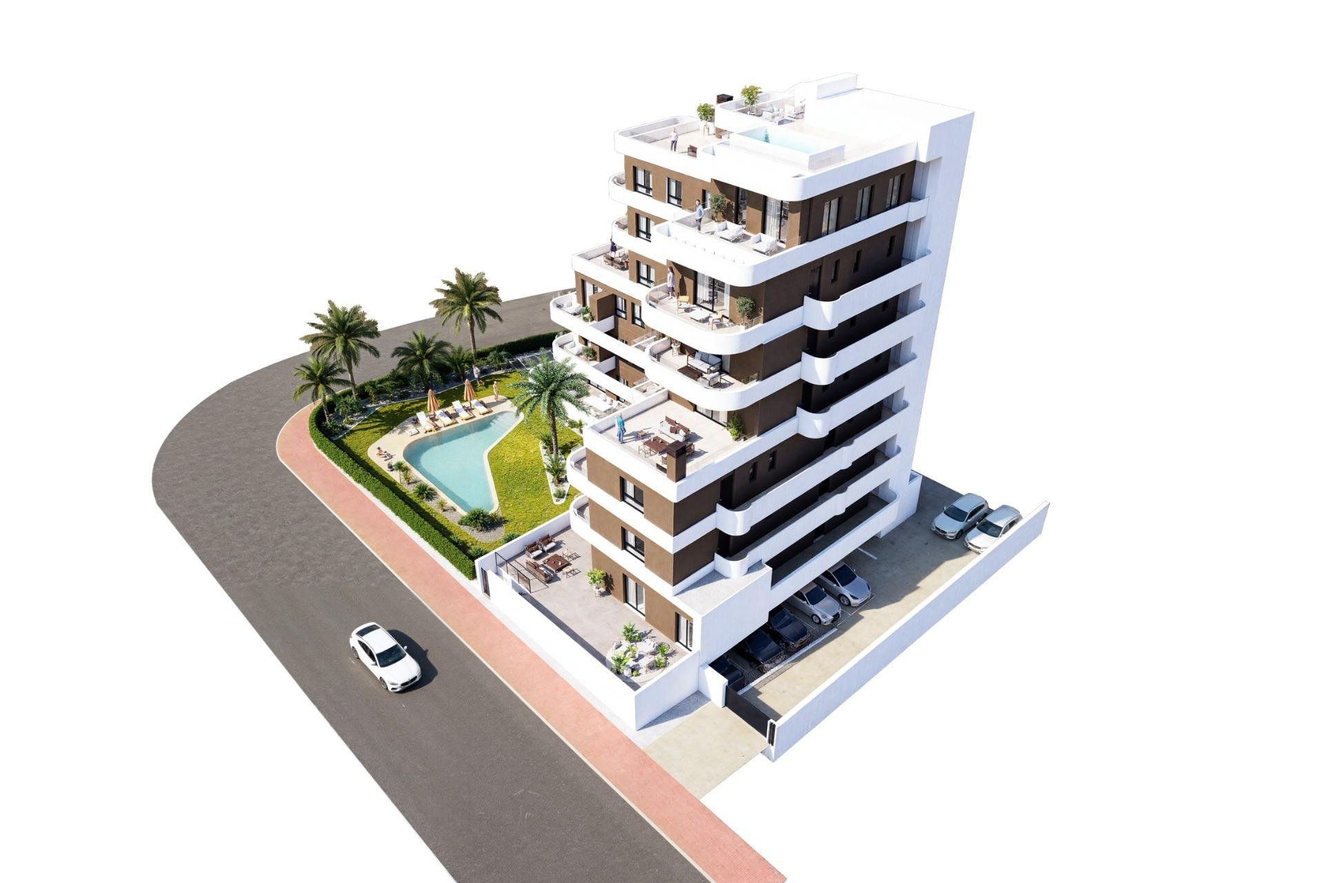 Nieuwbouw Woningen - Appartement  - Guardamar del Segura - Camino del Puerto