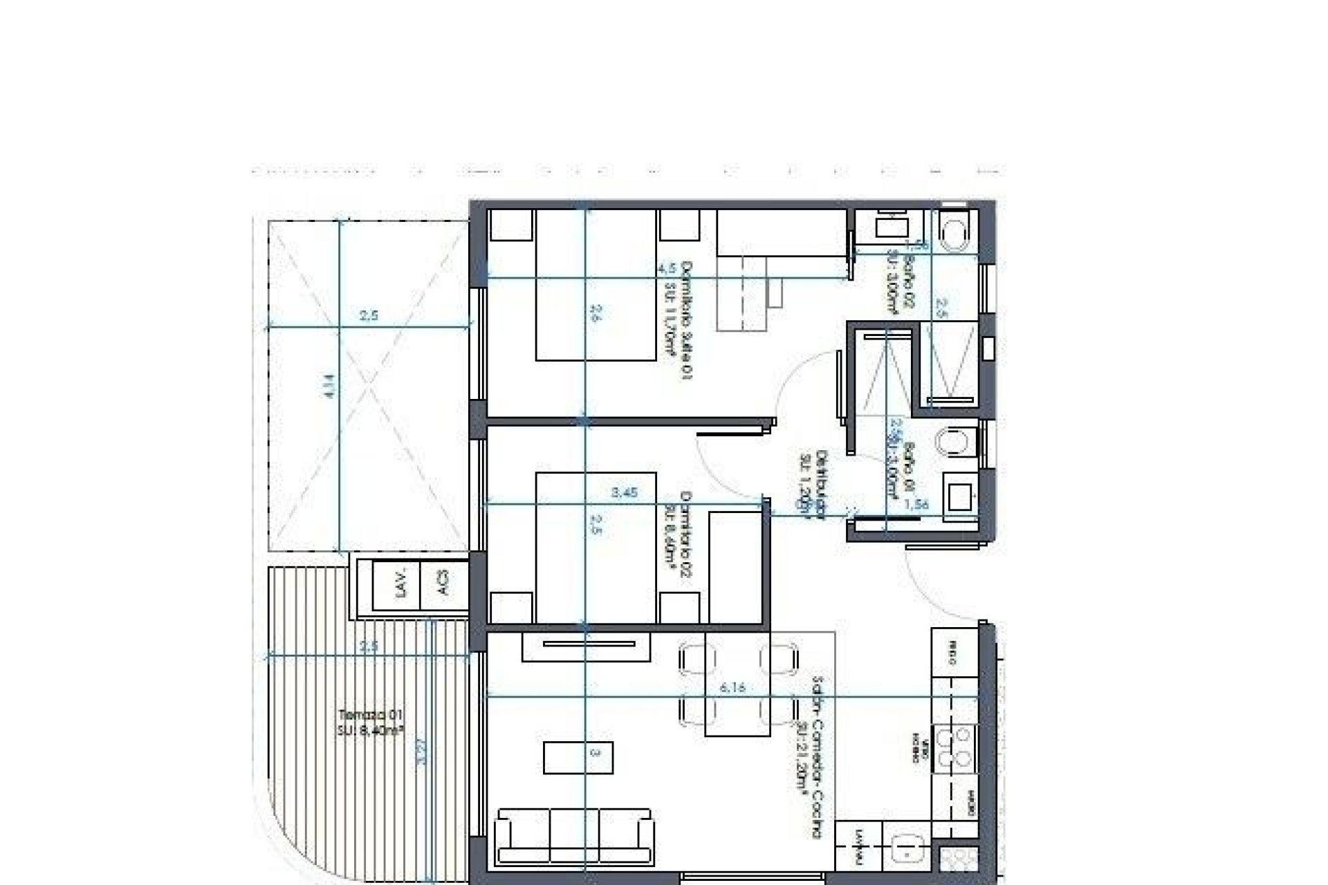 Nieuwbouw Woningen - Appartement  - Guardamar del Segura - Camino del Puerto