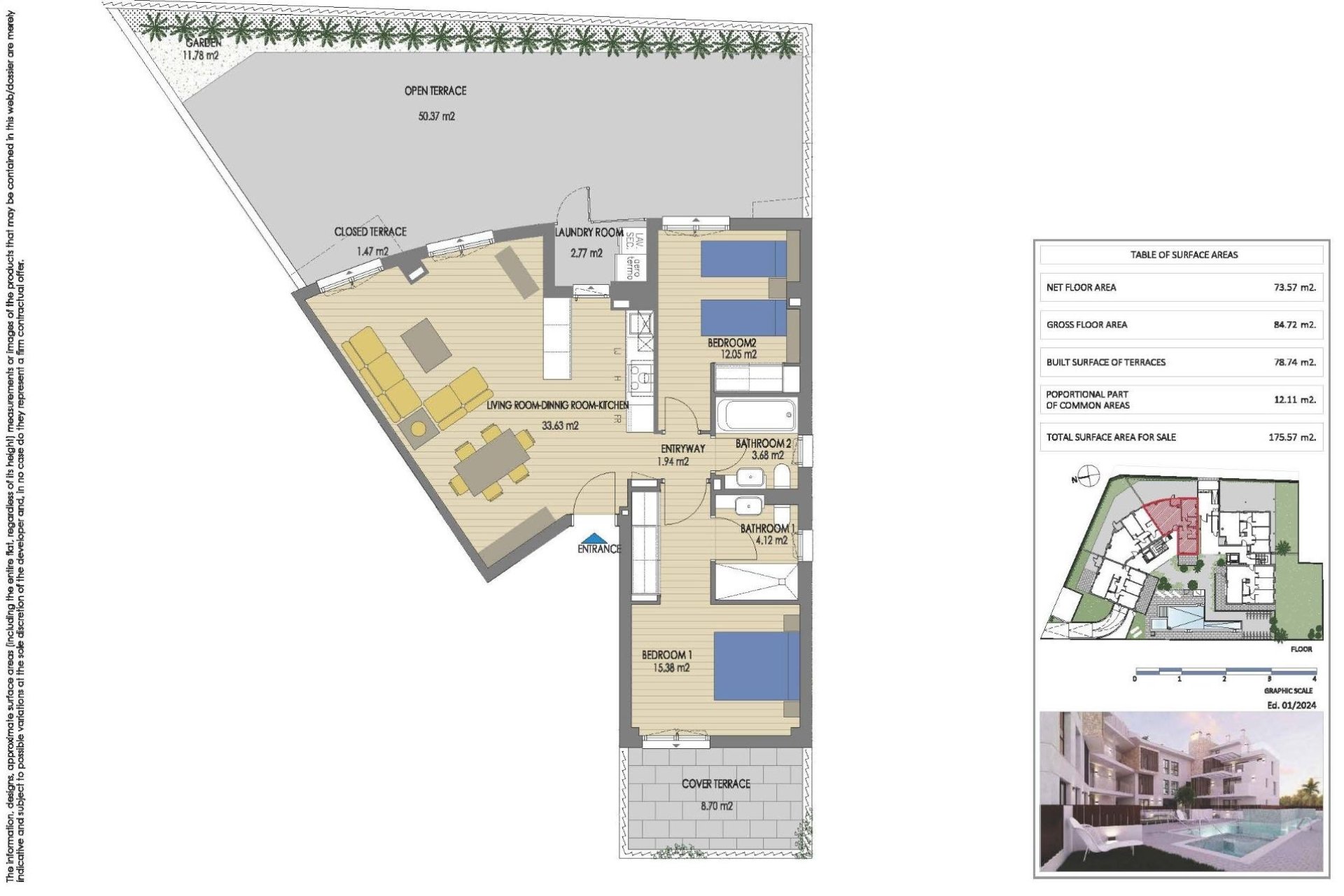 Nieuwbouw Woningen - Appartement  - Jávea Xàbia - Cala Blanca