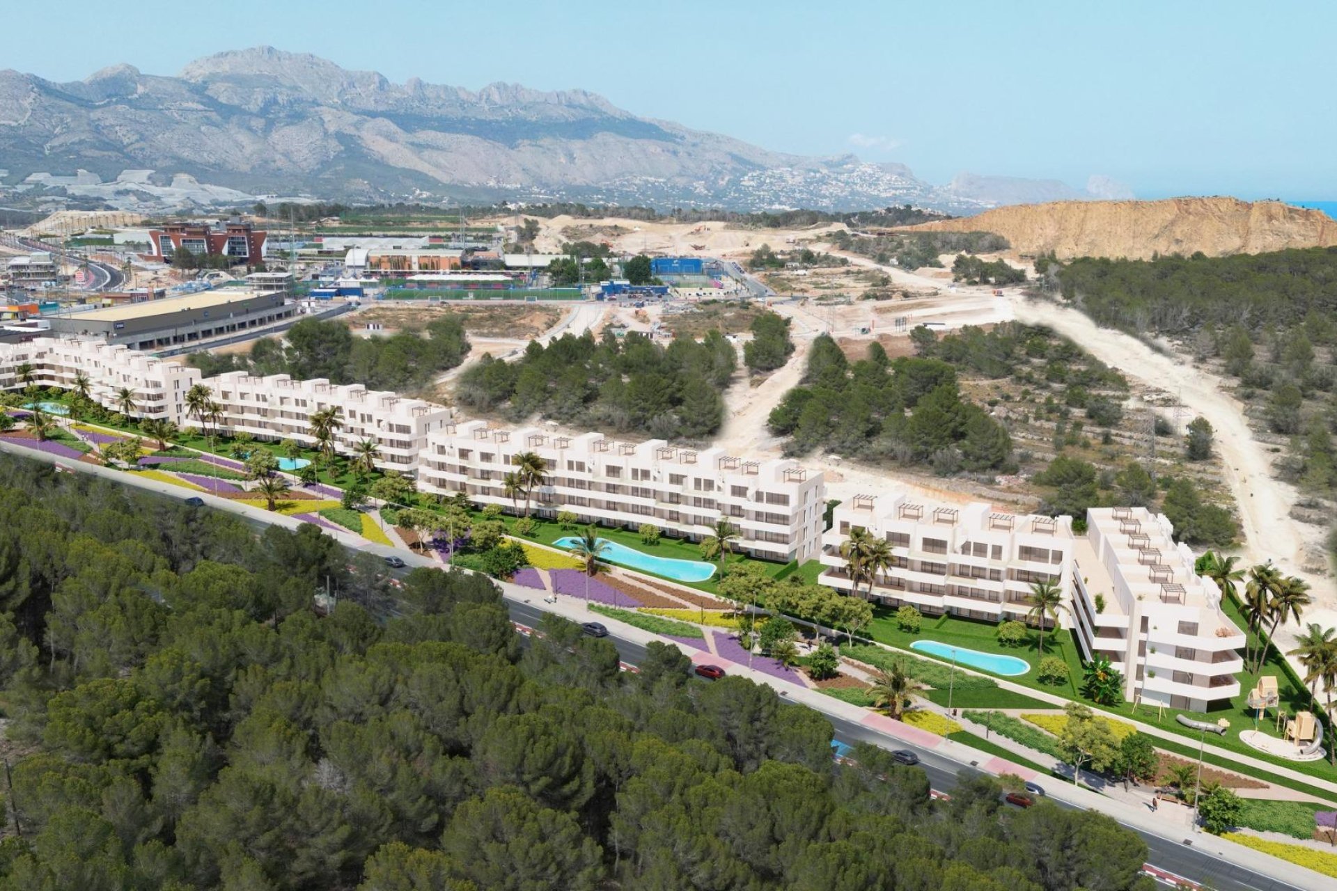 Nieuwbouw Woningen - Appartement  - La Nucía - Ciudad del Deporte