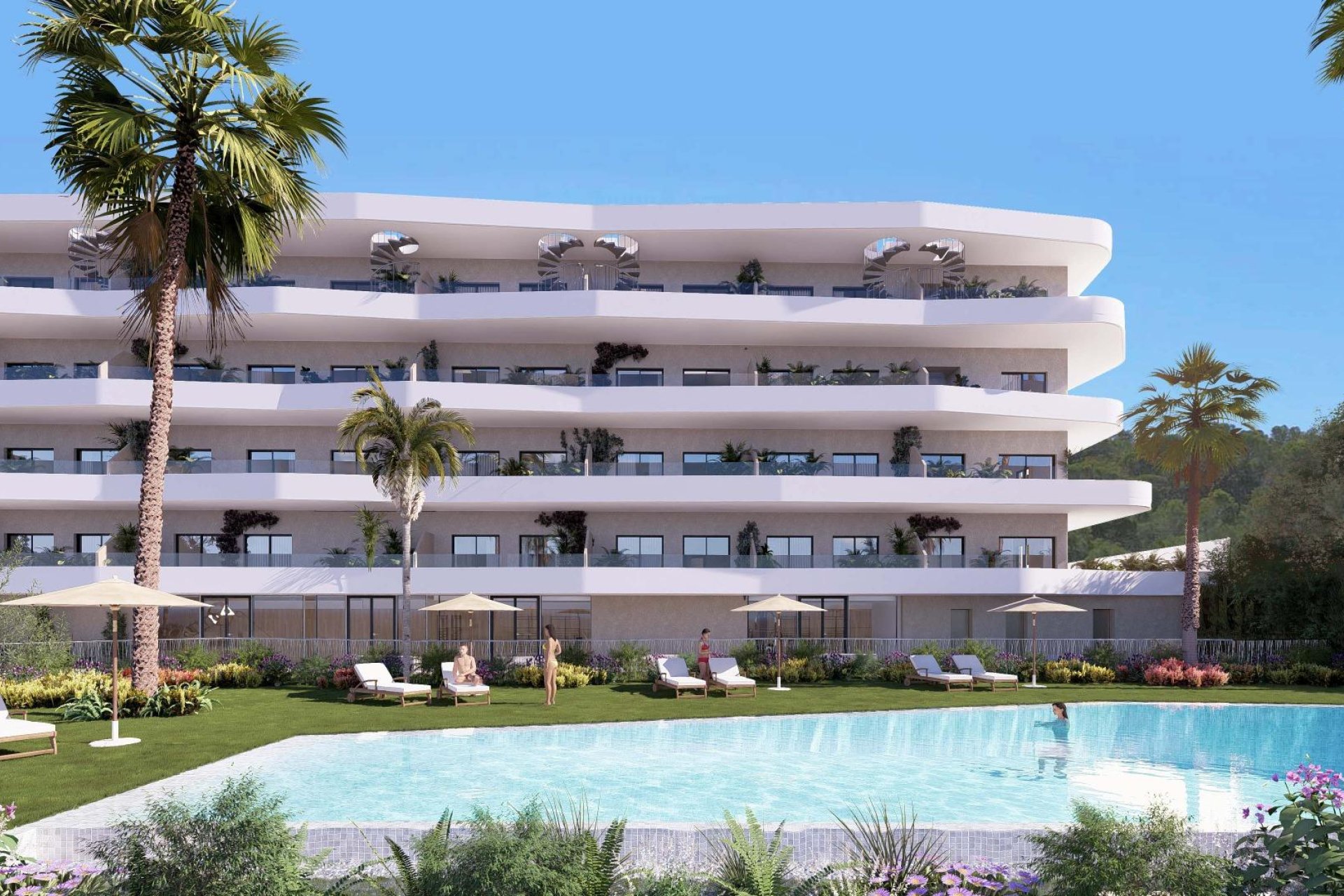 Nieuwbouw Woningen - Appartement  - La Nucía - Ciudad Deportiva