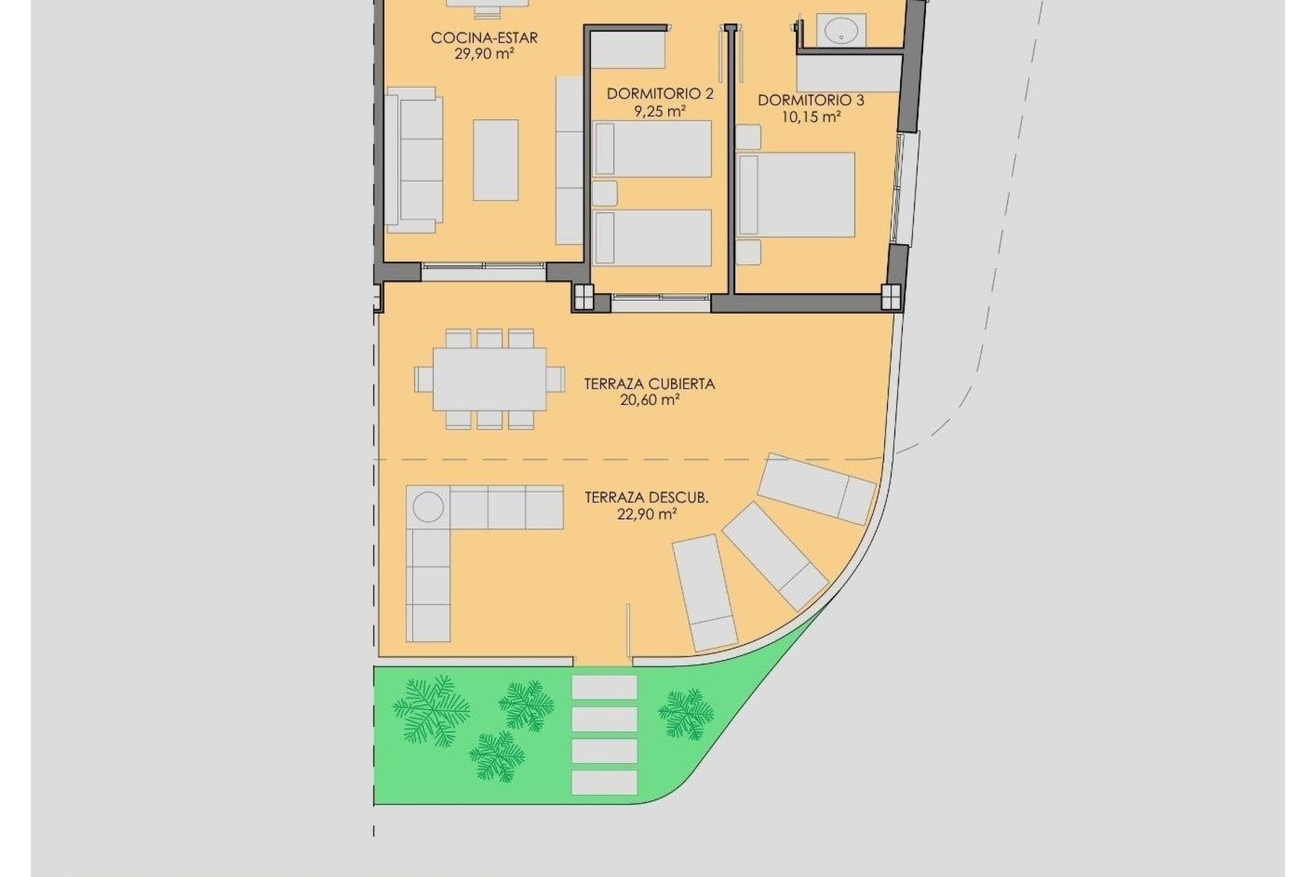 Nieuwbouw Woningen - Appartement  - Los Alcázares - Serena Golf