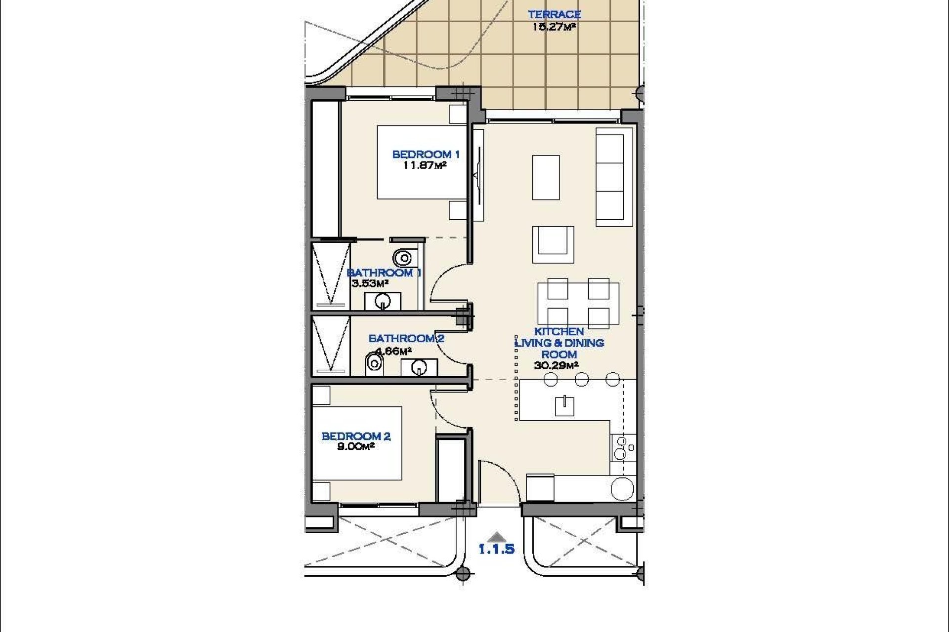 Nieuwbouw Woningen - Appartement  - Los Alcázares - Serena Golf