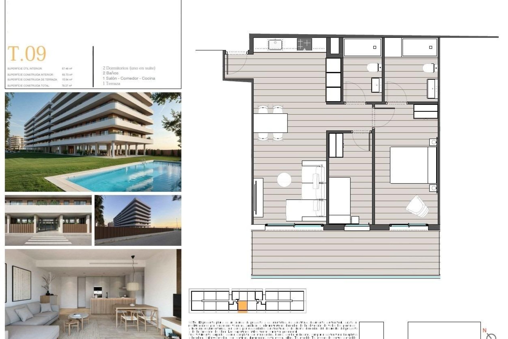 Nieuwbouw Woningen - Appartement  - Moncofa - Playa de Moncofa