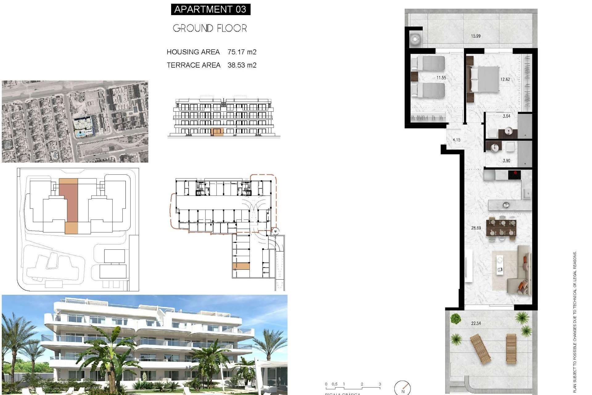 Nieuwbouw Woningen - Appartement  - Orihuela Costa - Lomas de Cabo Roig