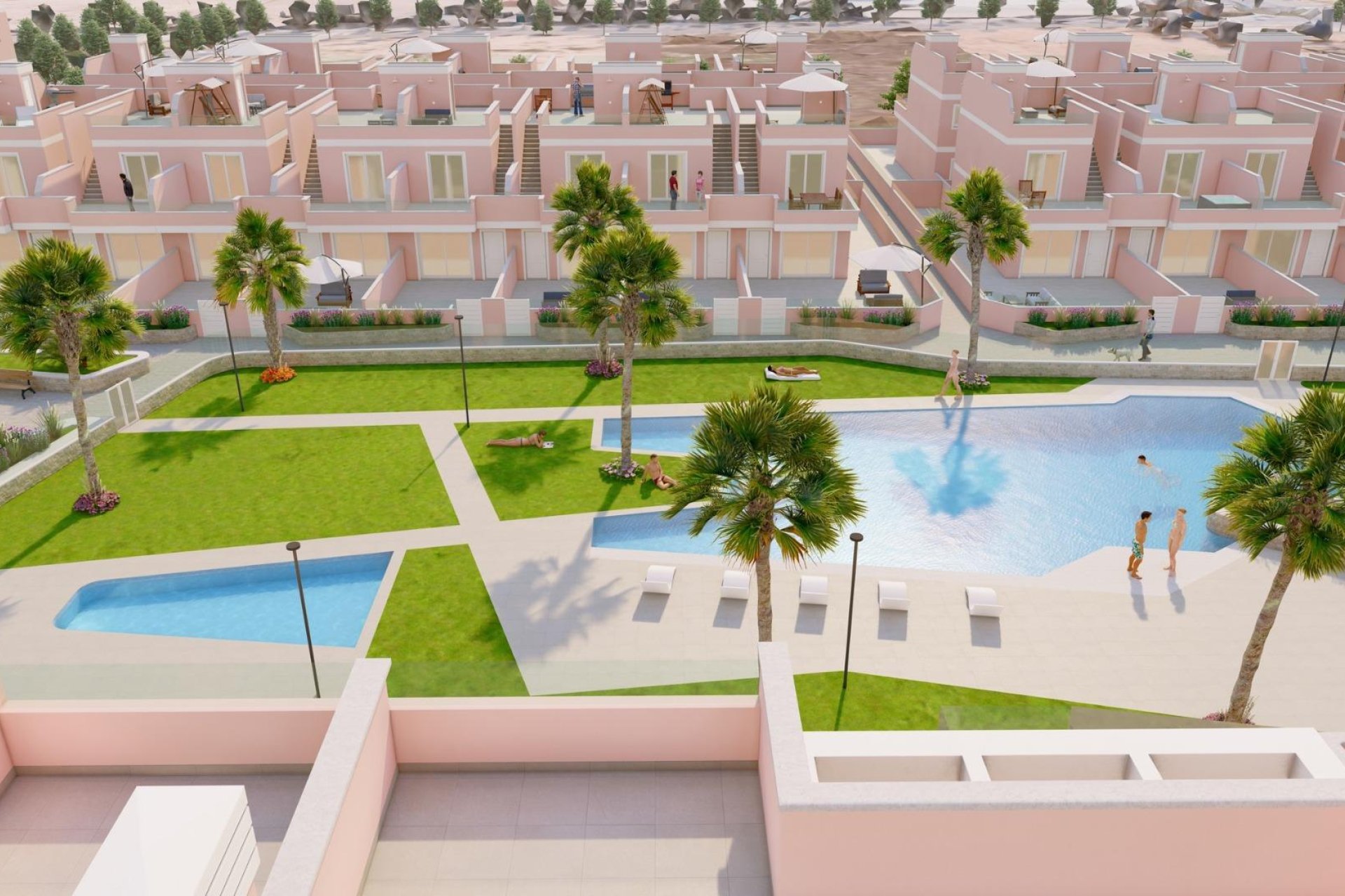 Nieuwbouw Woningen - Appartement  - Pilar de la Horadada - Lo Monte