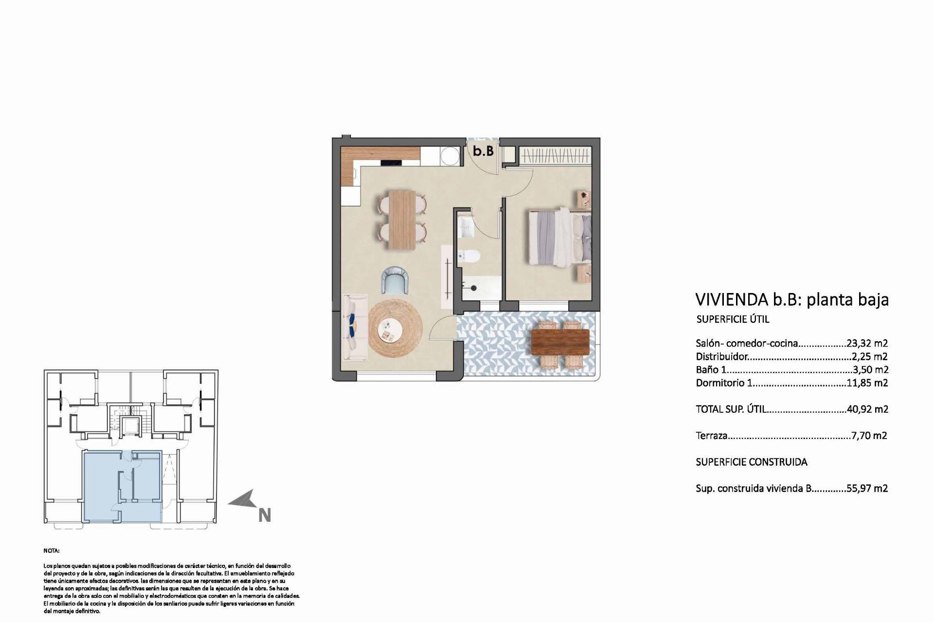 Nieuwbouw Woningen - Appartement  - Pilar de la Horadada - Torre De La Horadada