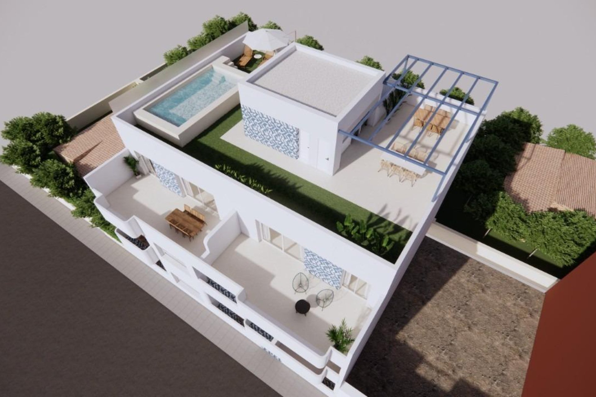 Nieuwbouw Woningen - Appartement  - Pilar de la Horadada - Torre De La Horadada