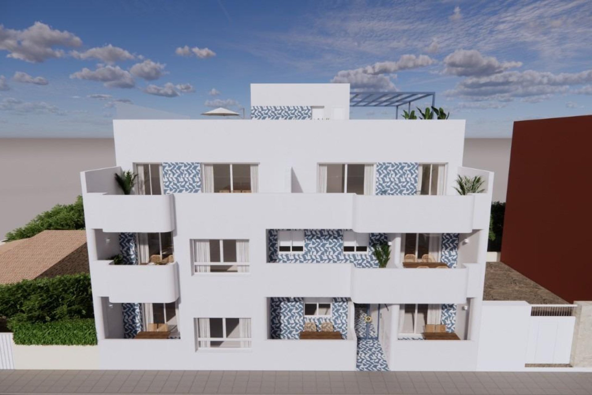 Nieuwbouw Woningen - Appartement  - Pilar de la Horadada - Torre De La Horadada