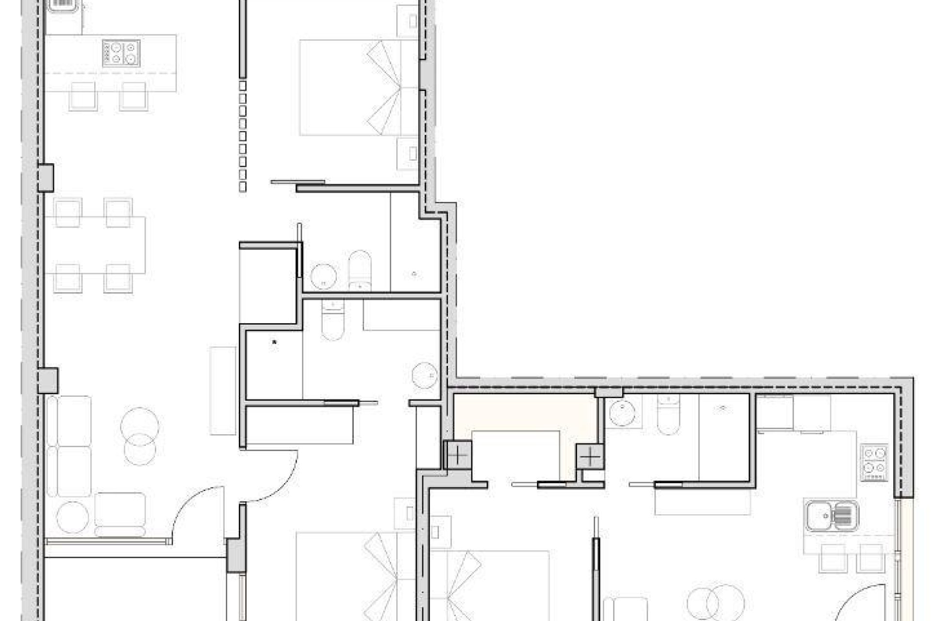 Nieuwbouw Woningen - Appartement  - San Javier - pueblo