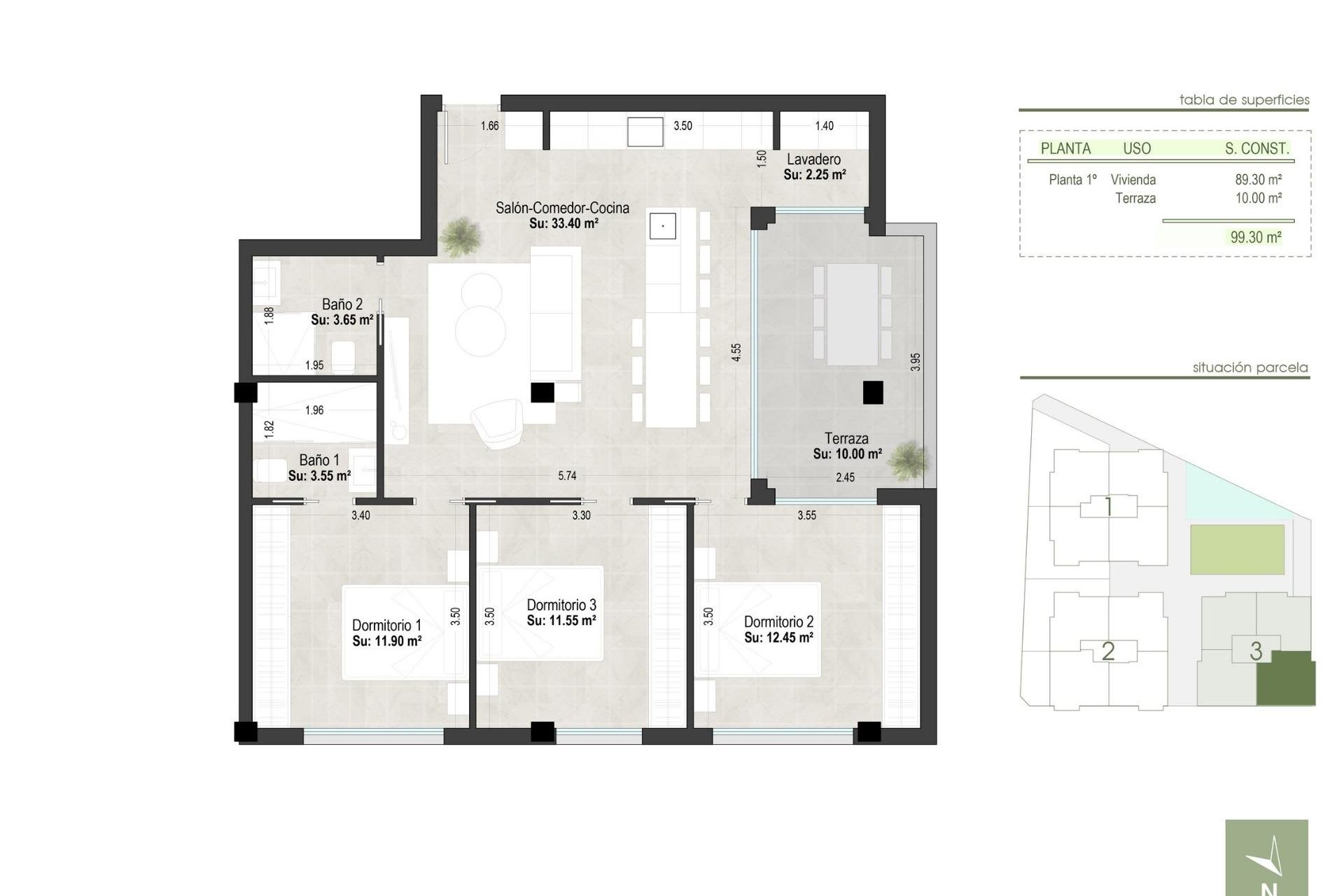 Nieuwbouw Woningen - Appartement  - San Pedro del Pinatar - CENTRO