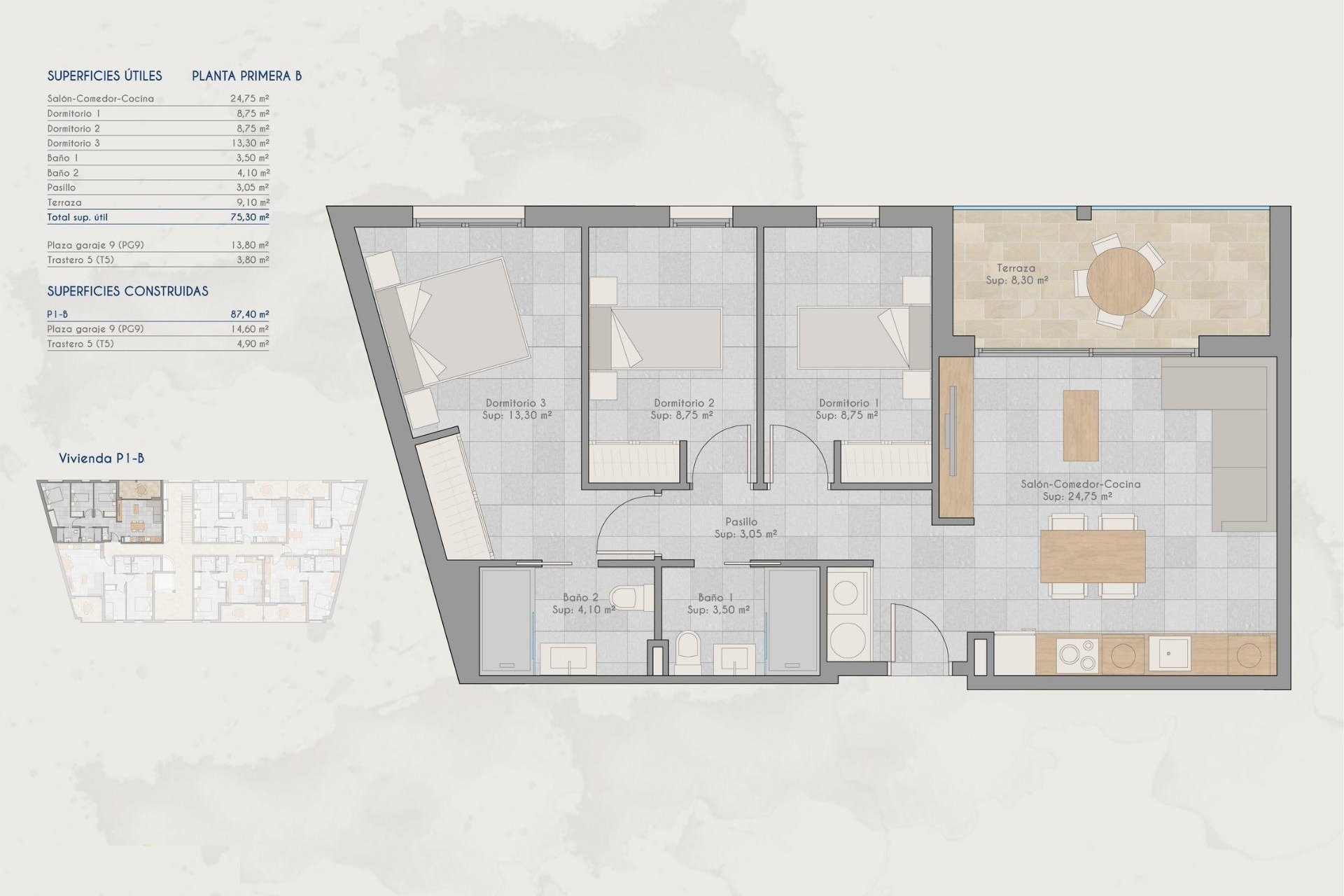 Nieuwbouw Woningen - Appartement  - San Pedro del Pinatar - Lo Pagan