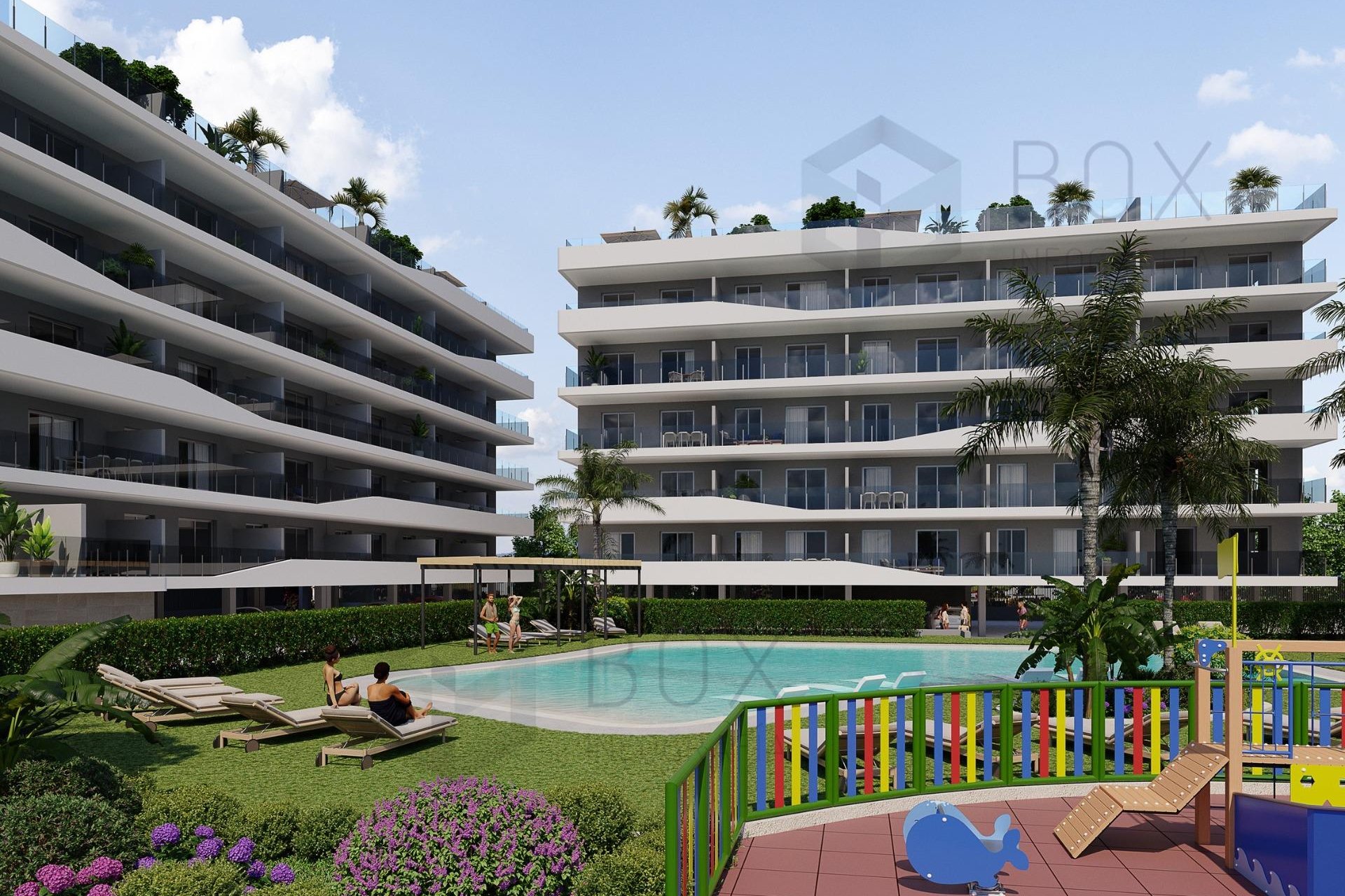 Nieuwbouw Woningen - Appartement  - Santa Pola - Playa Tamarit