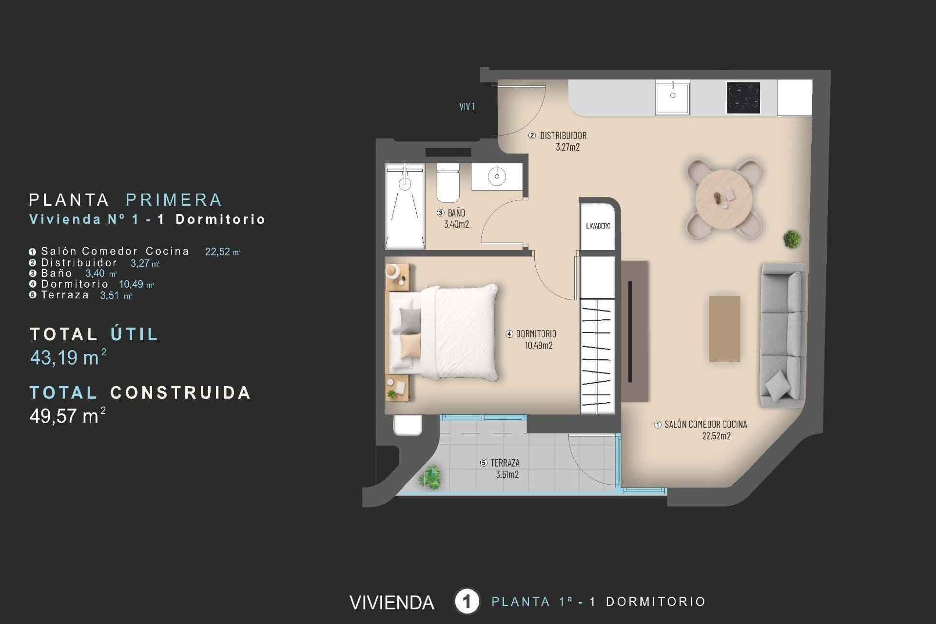 Nieuwbouw Woningen - Appartement  - Torrevieja - Centro