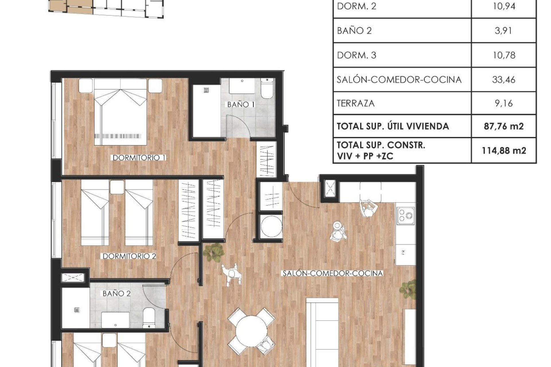 Nieuwbouw Woningen - Appartement  - Torrevieja - Parque de las Naciones