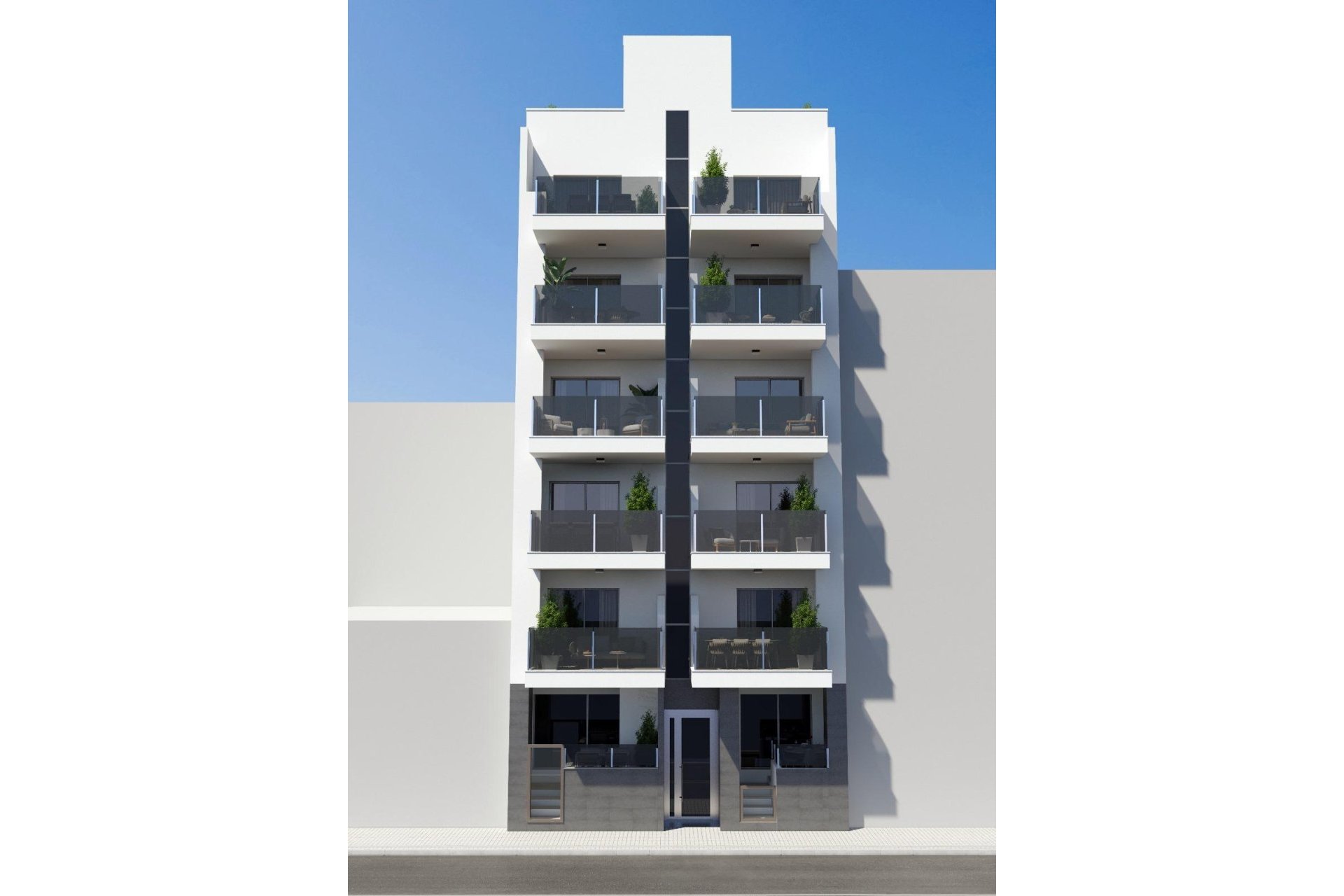 Nieuwbouw Woningen - Appartement  - Torrevieja - Playa de El Cura