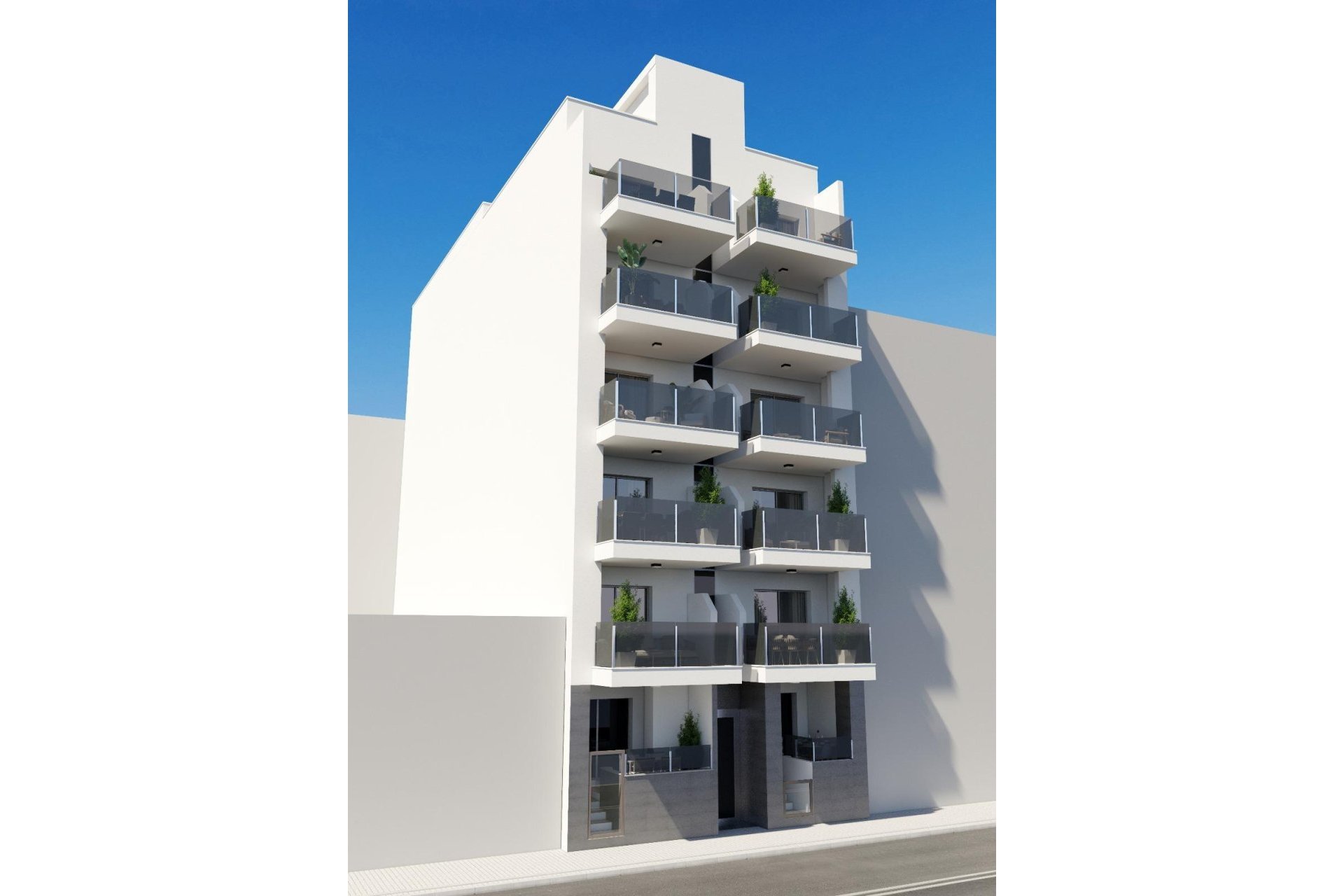 Nieuwbouw Woningen - Appartement  - Torrevieja - Playa de El Cura
