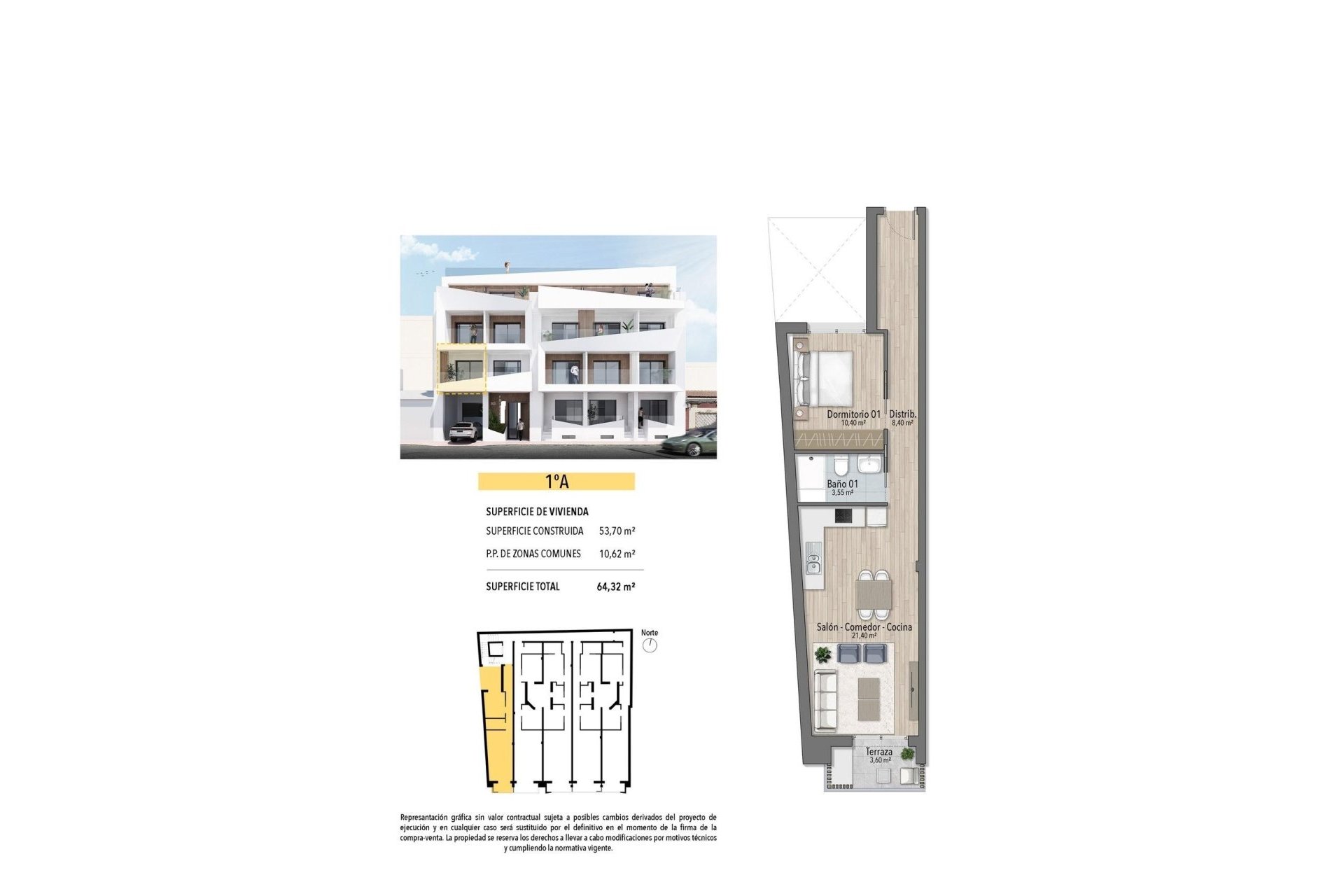 Nieuwbouw Woningen - Appartement  - Torrevieja - Playa de El Cura