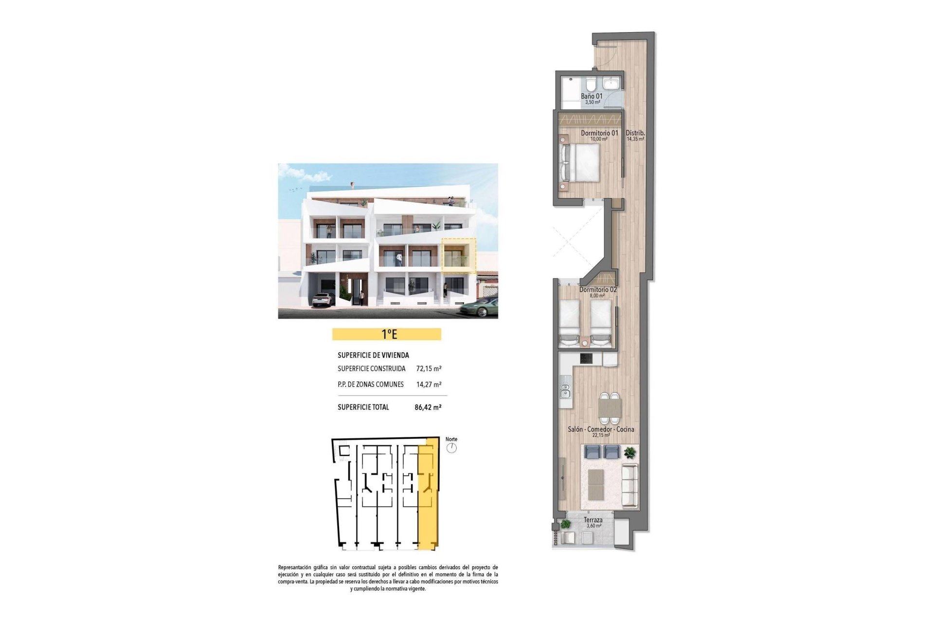 Nieuwbouw Woningen - Appartement  - Torrevieja - Playa de El Cura