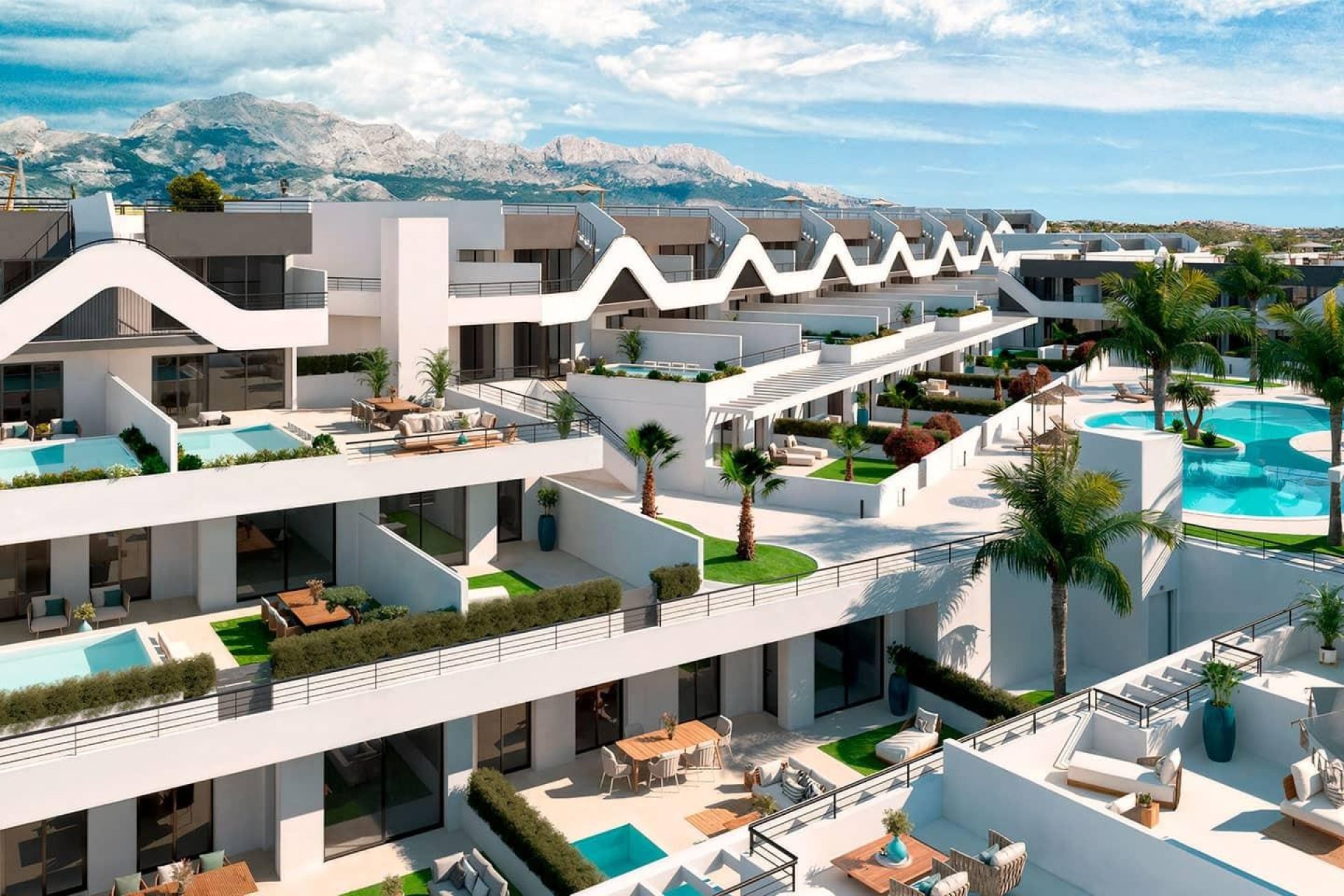 Nieuwbouw Woningen - Begane grond appartement - Alfas del Pí - Alfaz del Sol