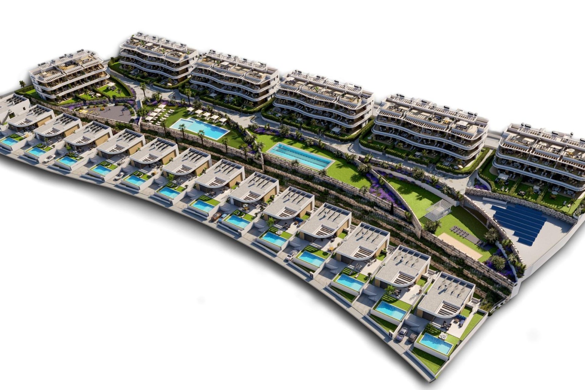 Nieuwbouw Woningen - Begane grond appartement - Finestrat - Campana Garden