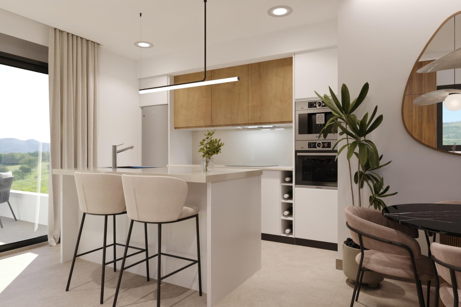 Nieuwbouw Woningen - Begane grond appartement - Fuente Álamo - Hacienda del Alamo