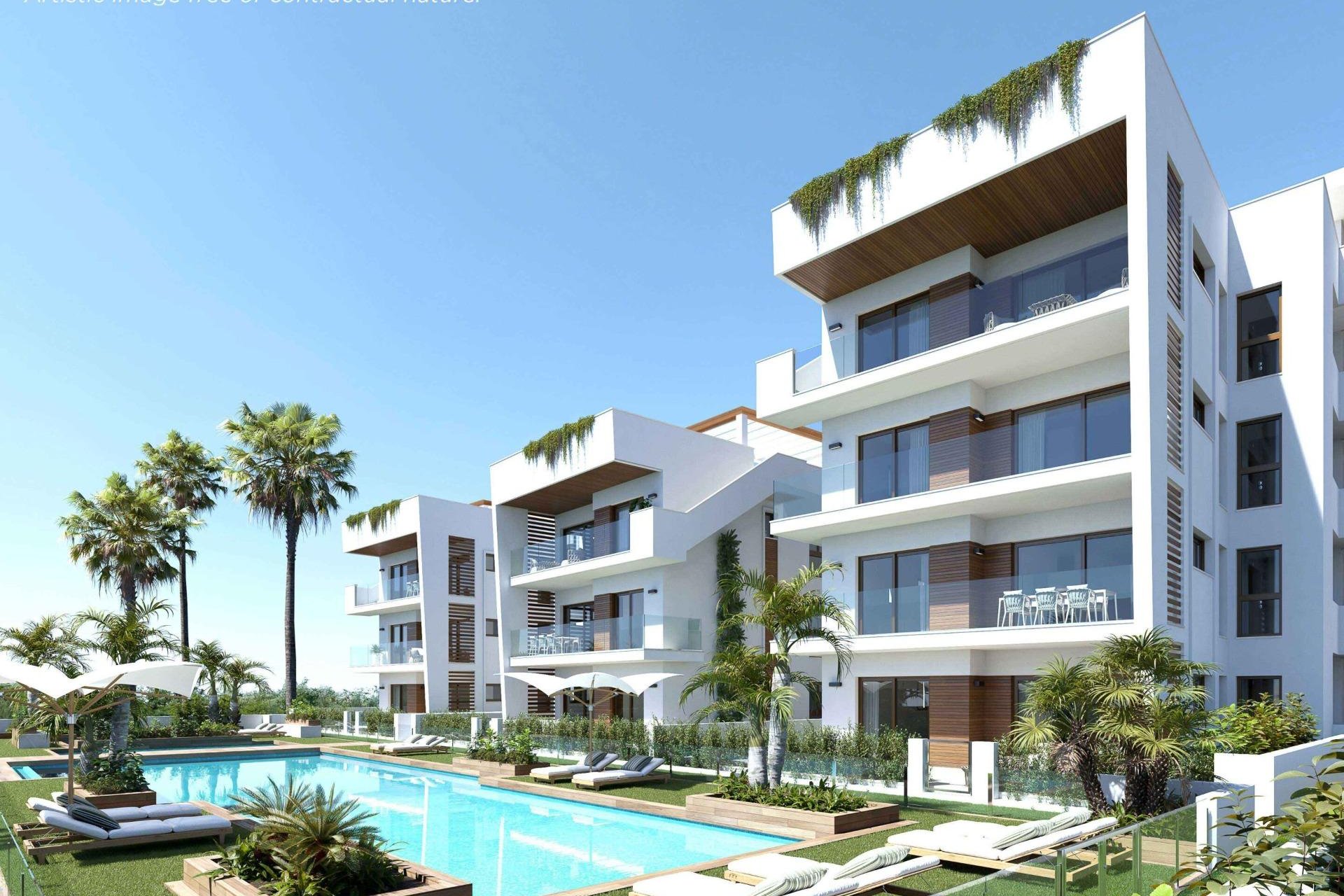 Nieuwbouw Woningen - Begane grond appartement - Los Alcázares - Parque Diana