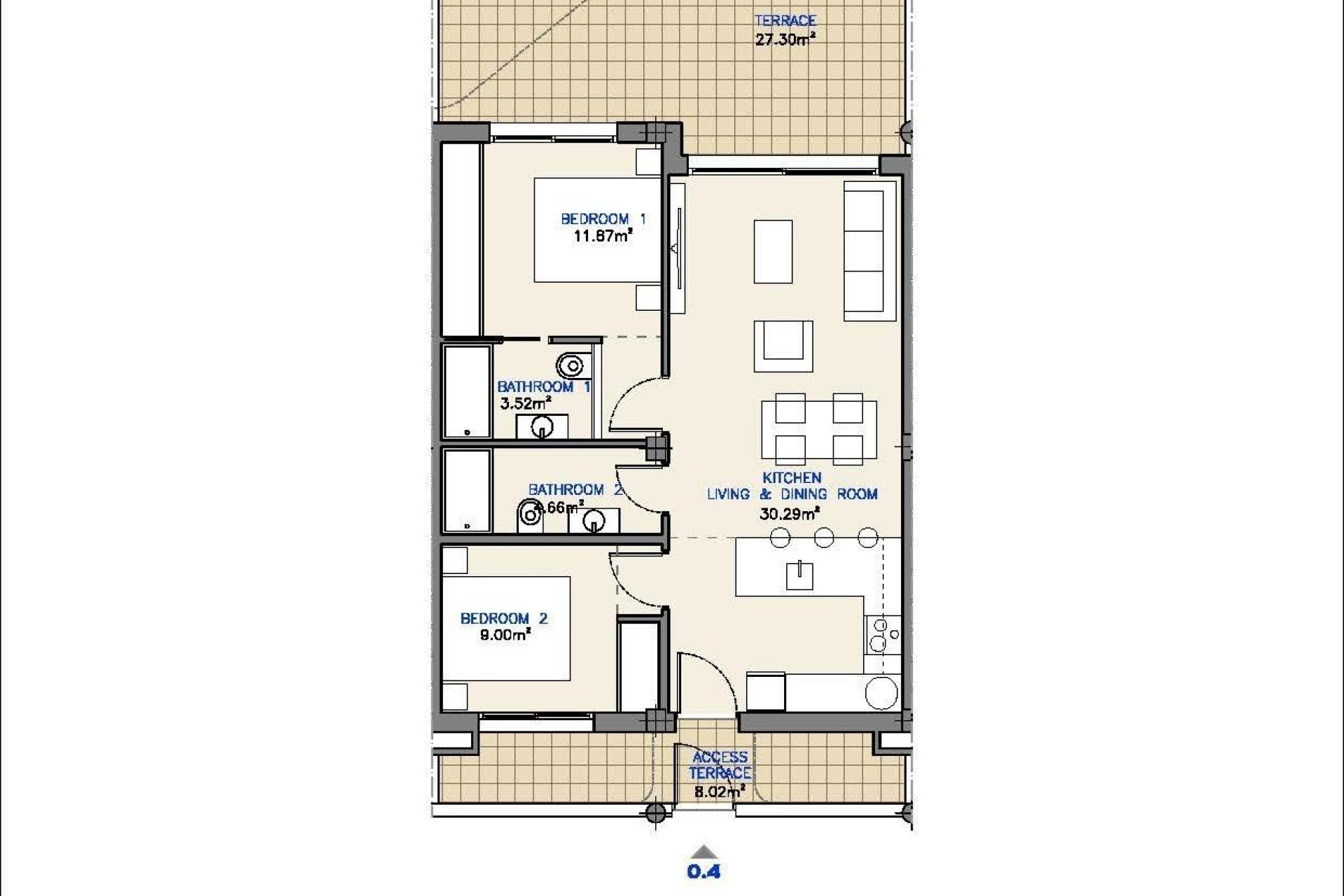 Nieuwbouw Woningen - Begane grond appartement - Los Alcázares - Serena Golf
