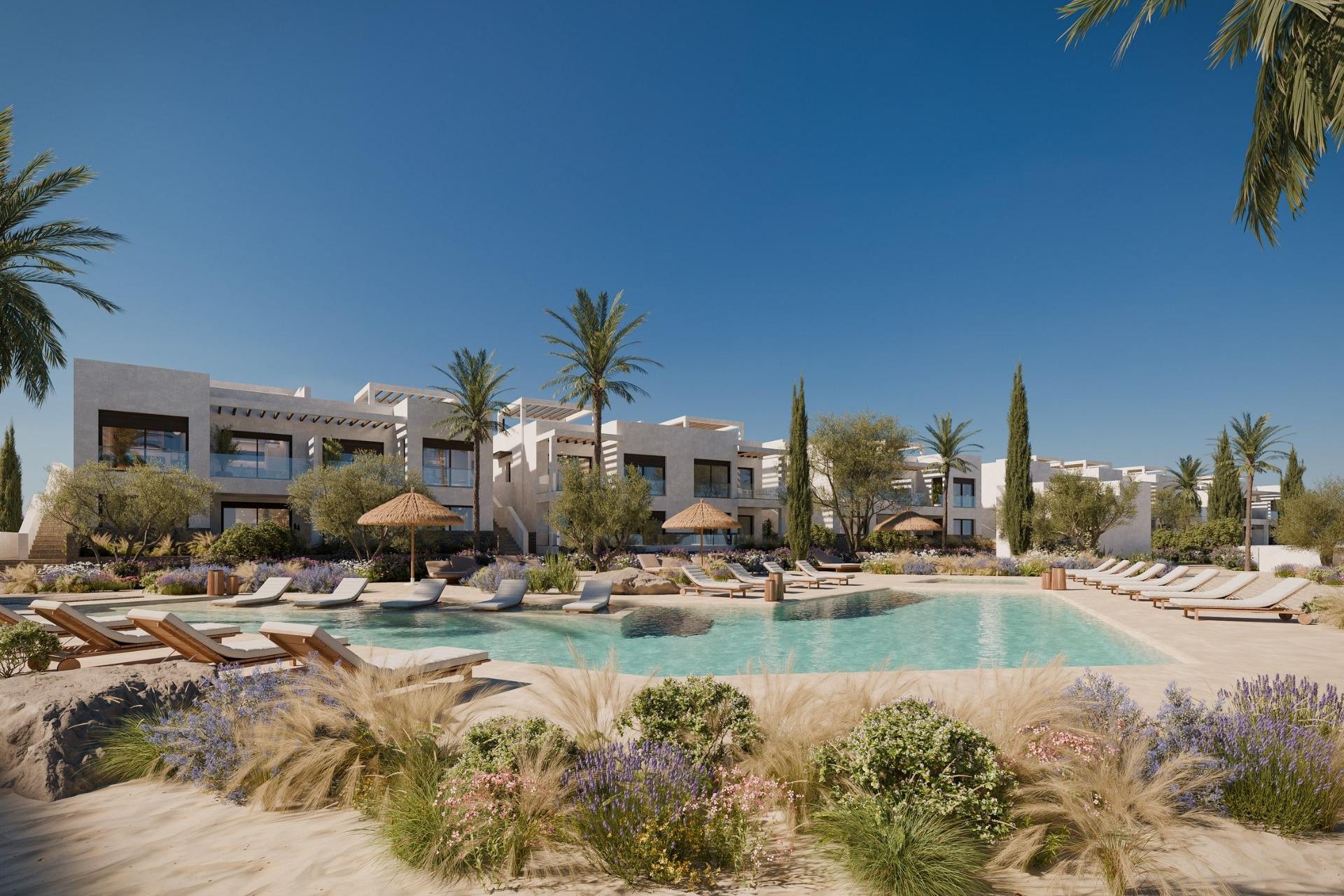 Nieuwbouw Woningen - Begane grond appartement - Mojacar - Playa De Macenas