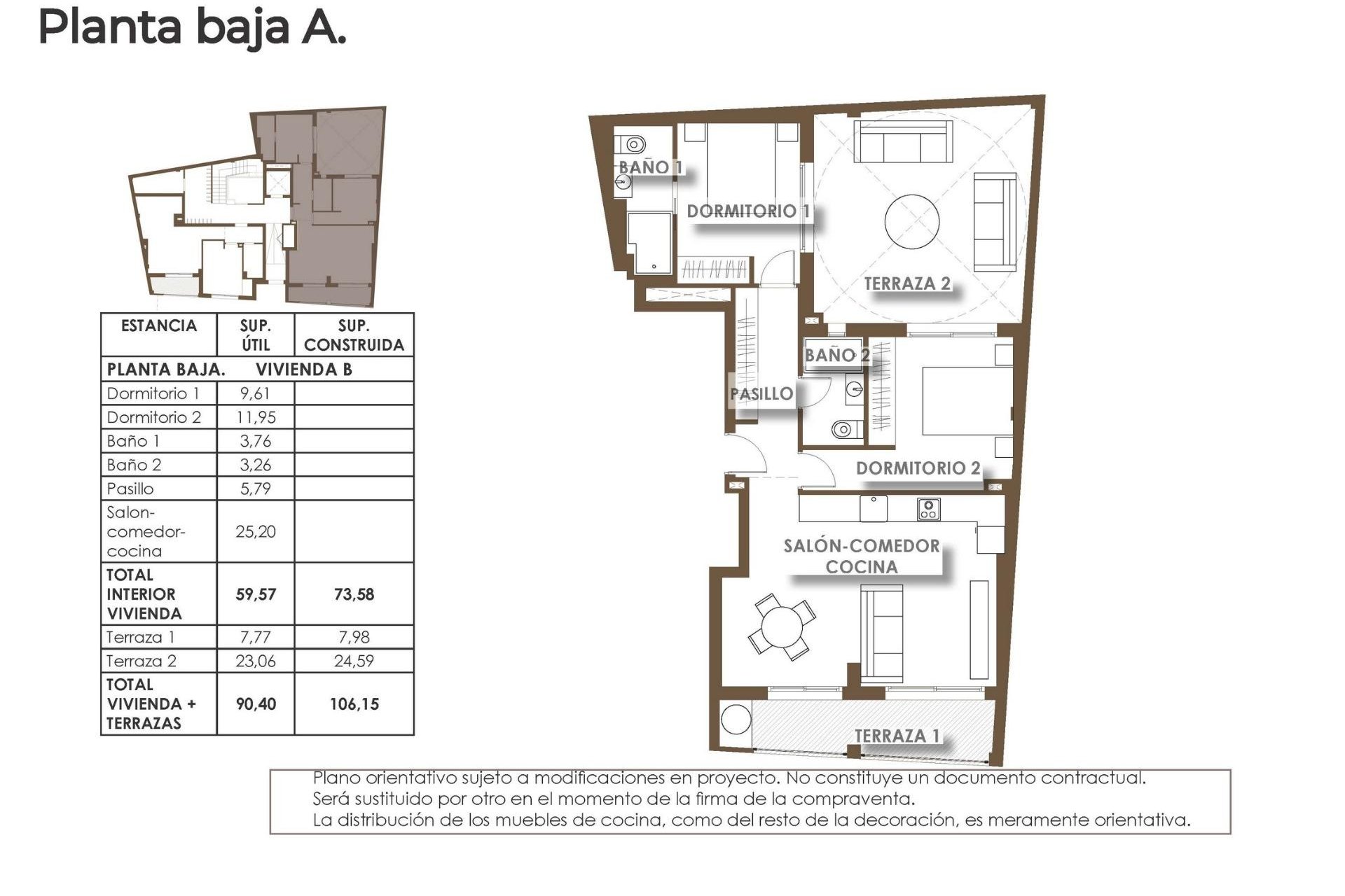 Nieuwbouw Woningen - Begane grond appartement - Torrevieja - Playa de El Cura