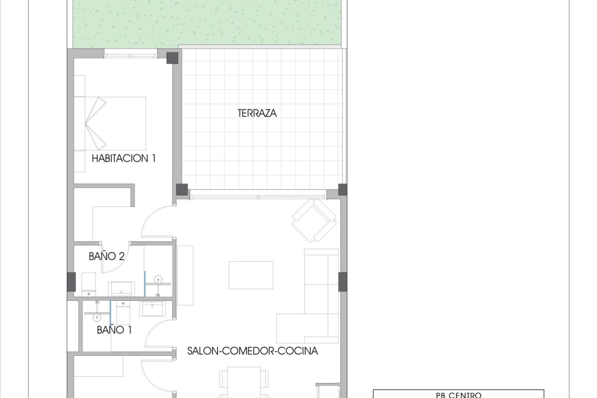 Nieuwbouw Woningen - Begane grond appartement - Villajoyosa - Cala de Finestrat