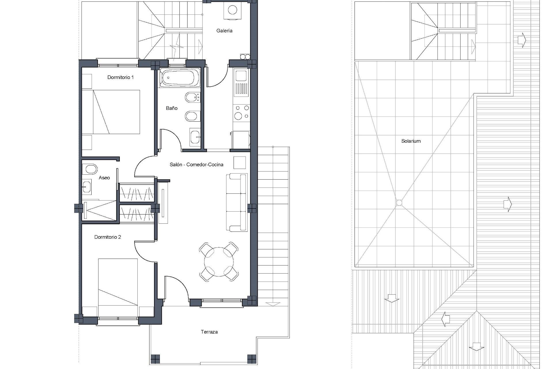 Nieuwbouw Woningen - Bungalow - Castalla - Castalla Internacional