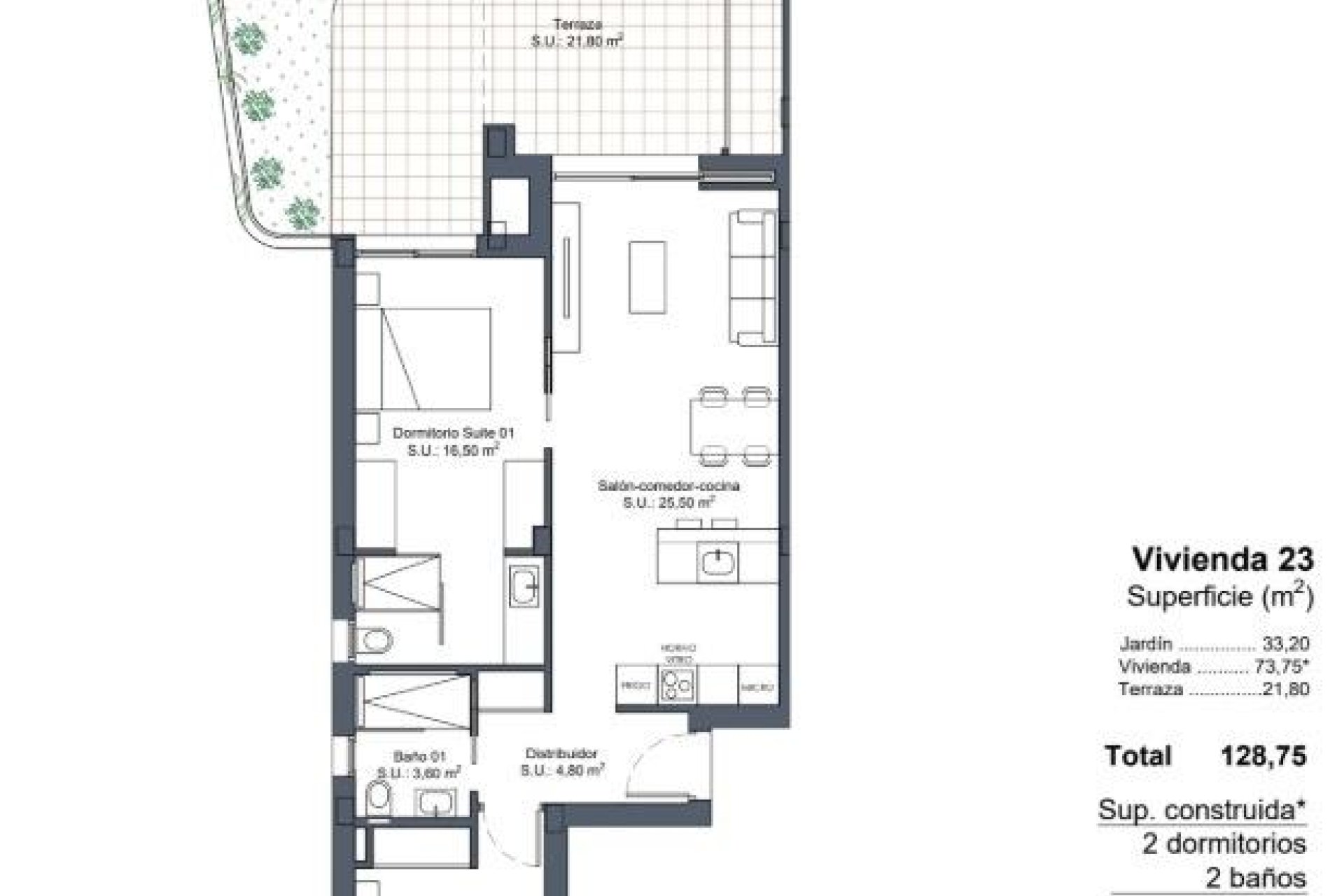 Nieuwbouw Woningen - Bungalow - Ciudad quesada - Lo Marabú