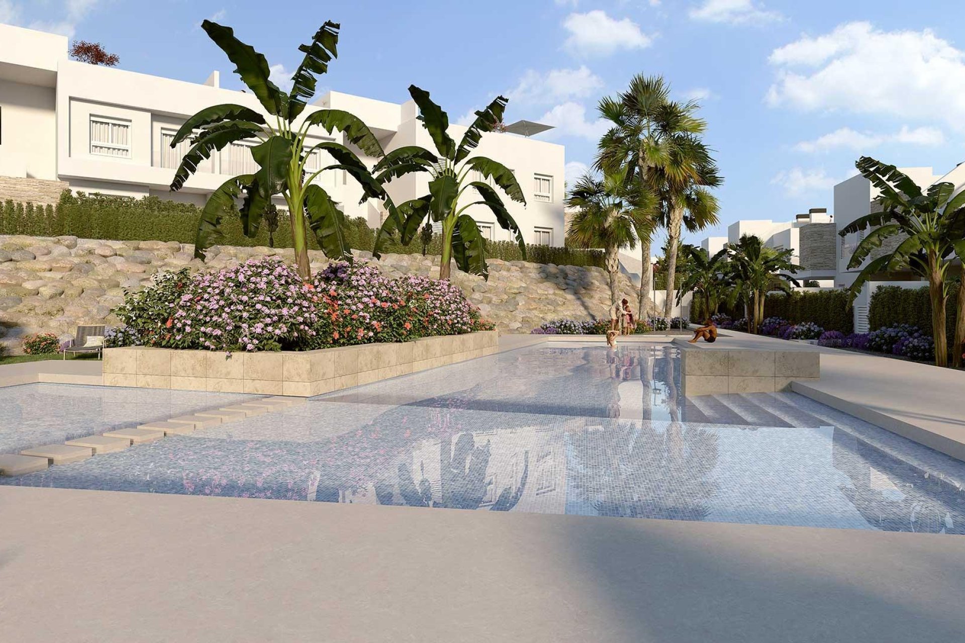 Nieuwbouw Woningen - Bungalow op de bovenste verdieping - Algorfa - La Finca Golf