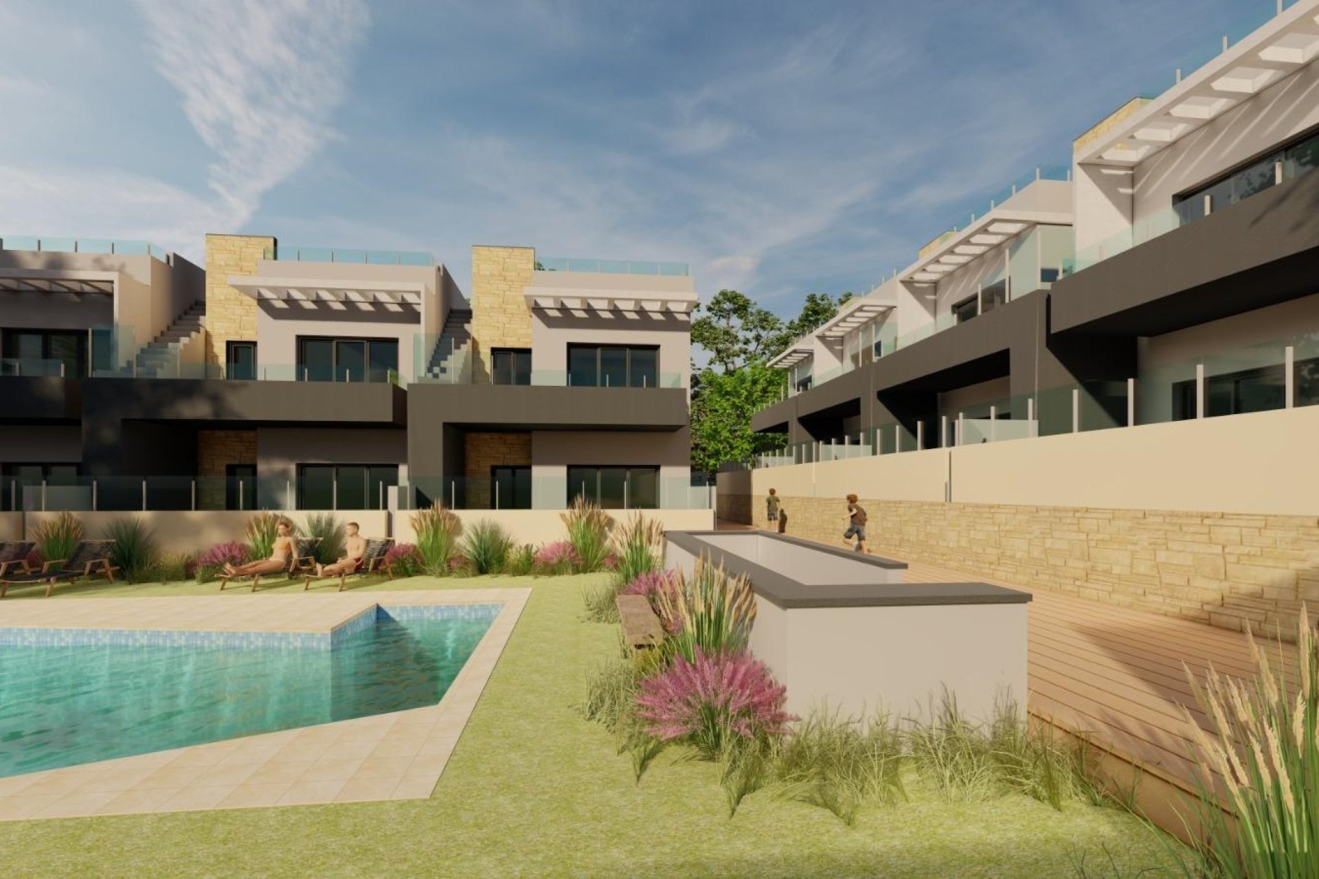 Nieuwbouw Woningen - Bungalow op de bovenste verdieping - Bigastro - Loma Alta