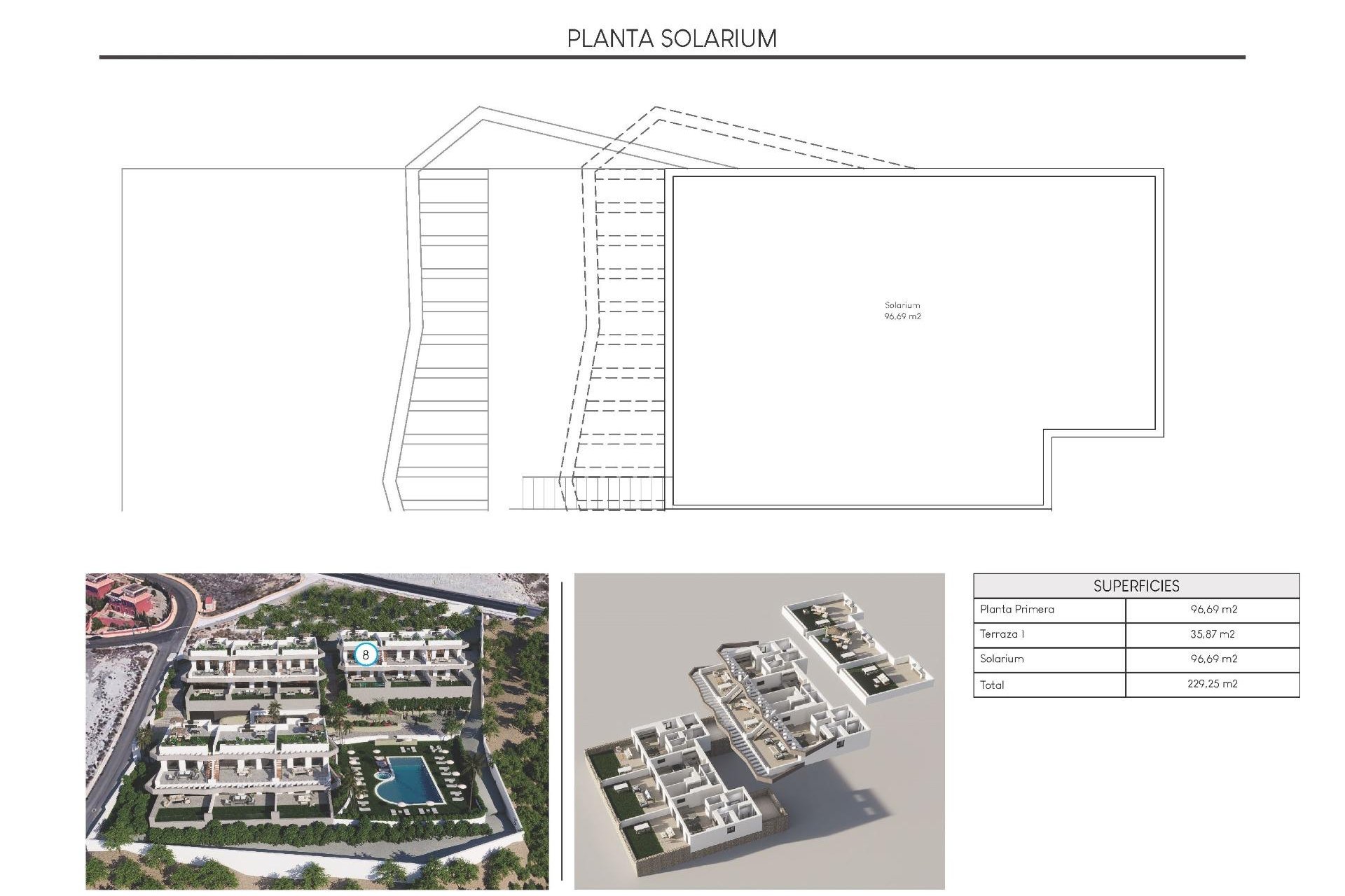 Nieuwbouw Woningen - Bungalow op de bovenste verdieping - Finestrat - Balcón De Finestrat