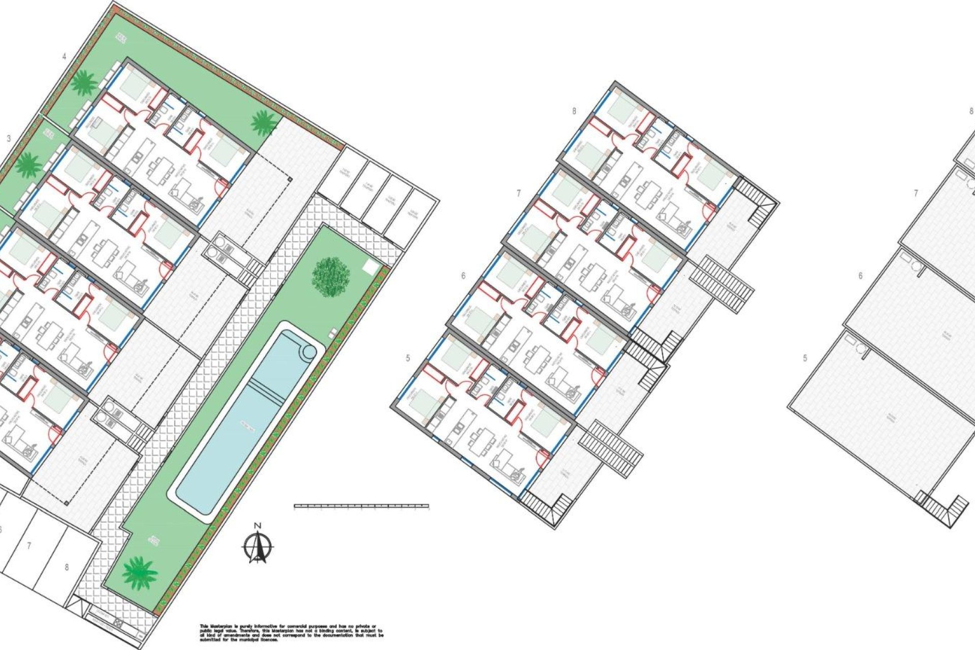 Nieuwbouw Woningen - Bungalow op de bovenste verdieping - Pilar de la Horadada - Parque del Mediterraneo
