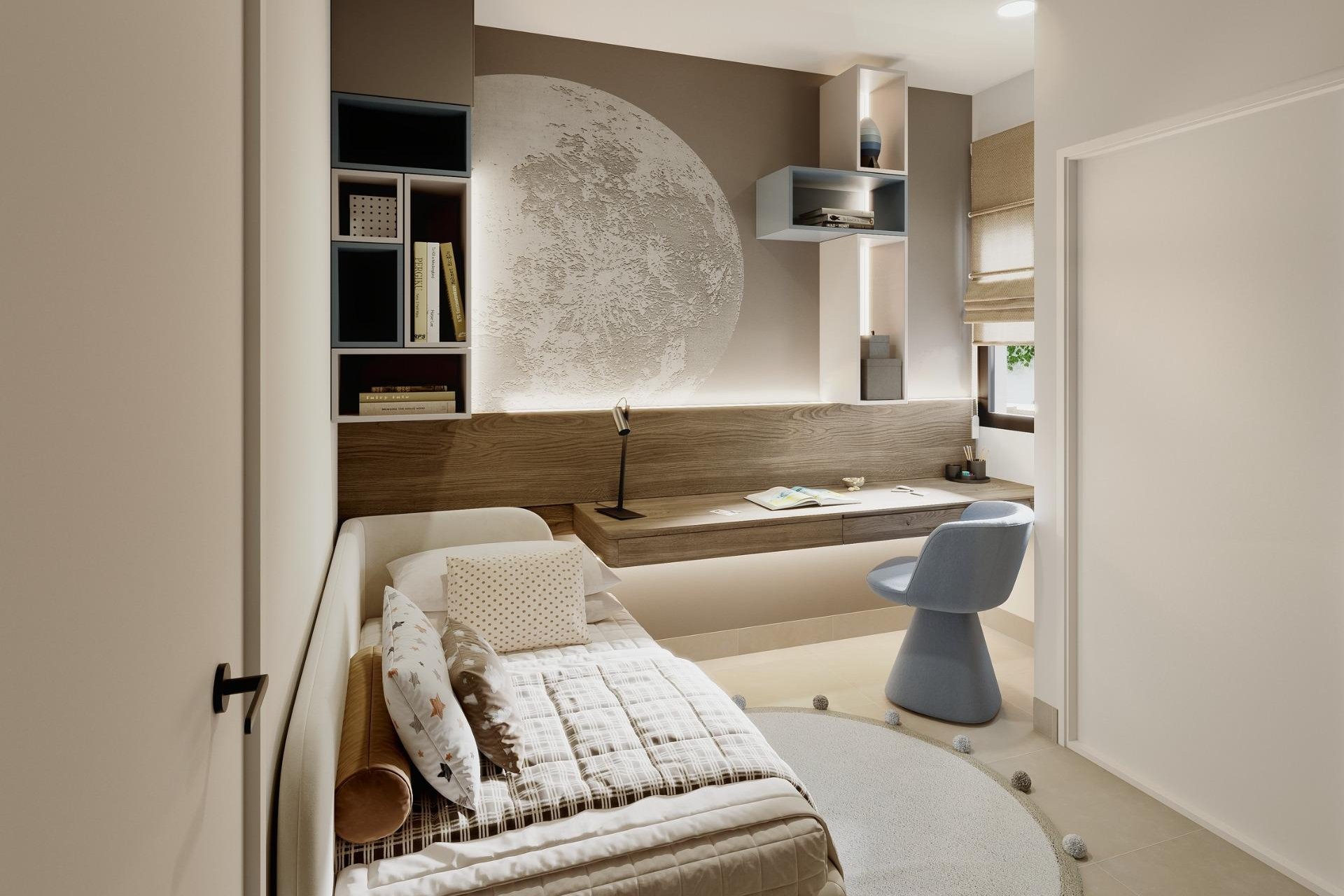 Nieuwbouw Woningen - Bungalow op de bovenste verdieping - Puerto de Mazarron - Playa Negra