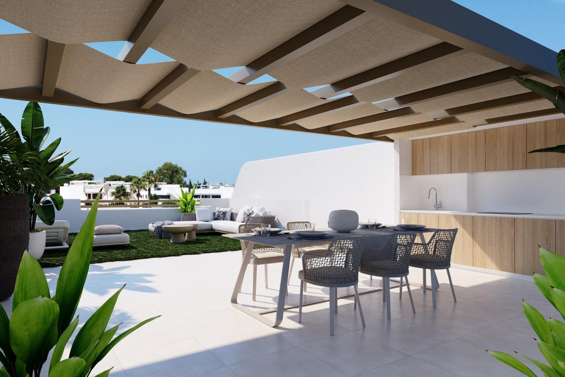 Nieuwbouw Woningen - Bungalow op de bovenste verdieping - San Pedro del Pinatar - Los Cuarteros