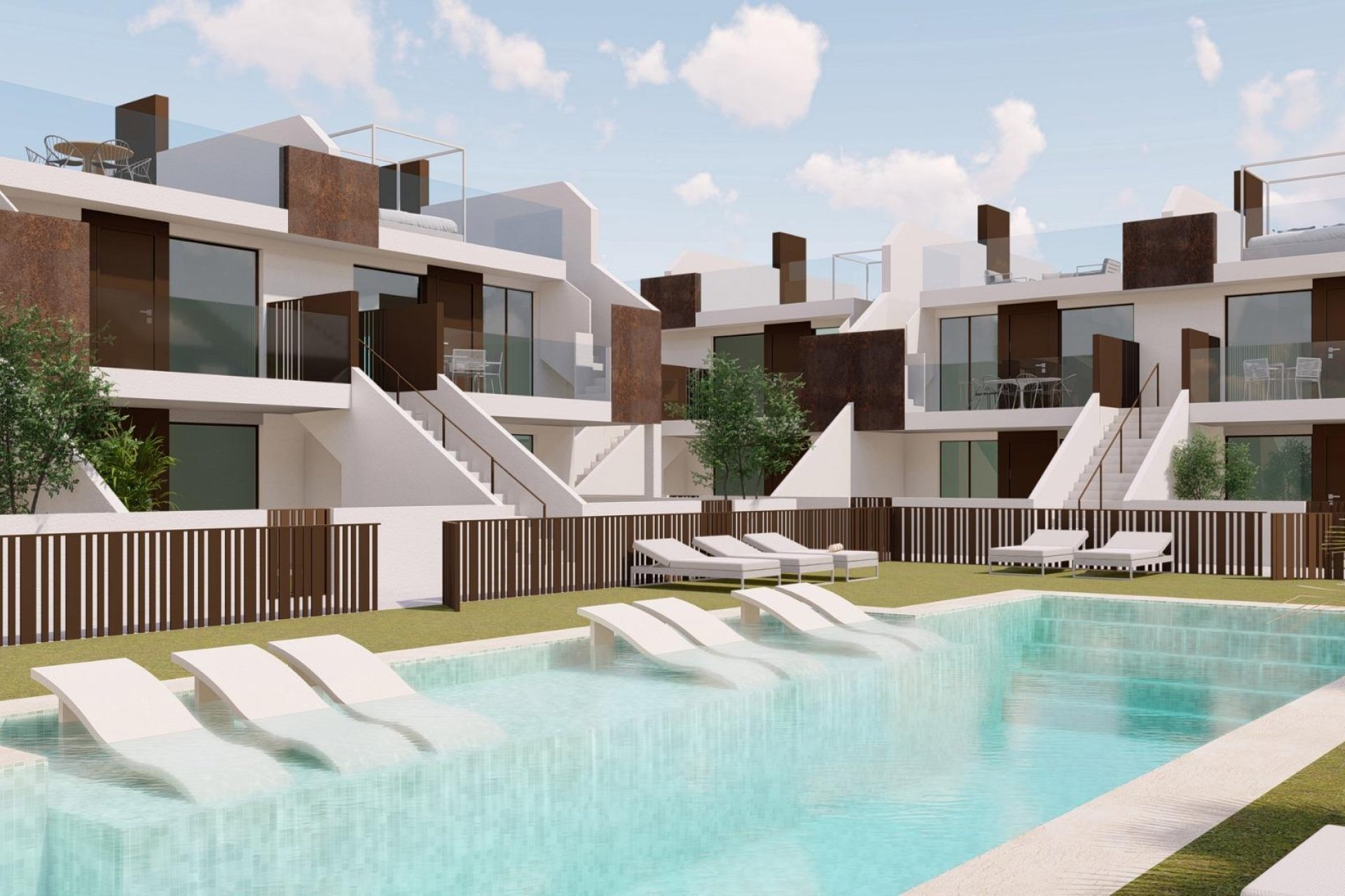 Nieuwbouw Woningen - Bungalow - Pilar de la Horadada - pueblo