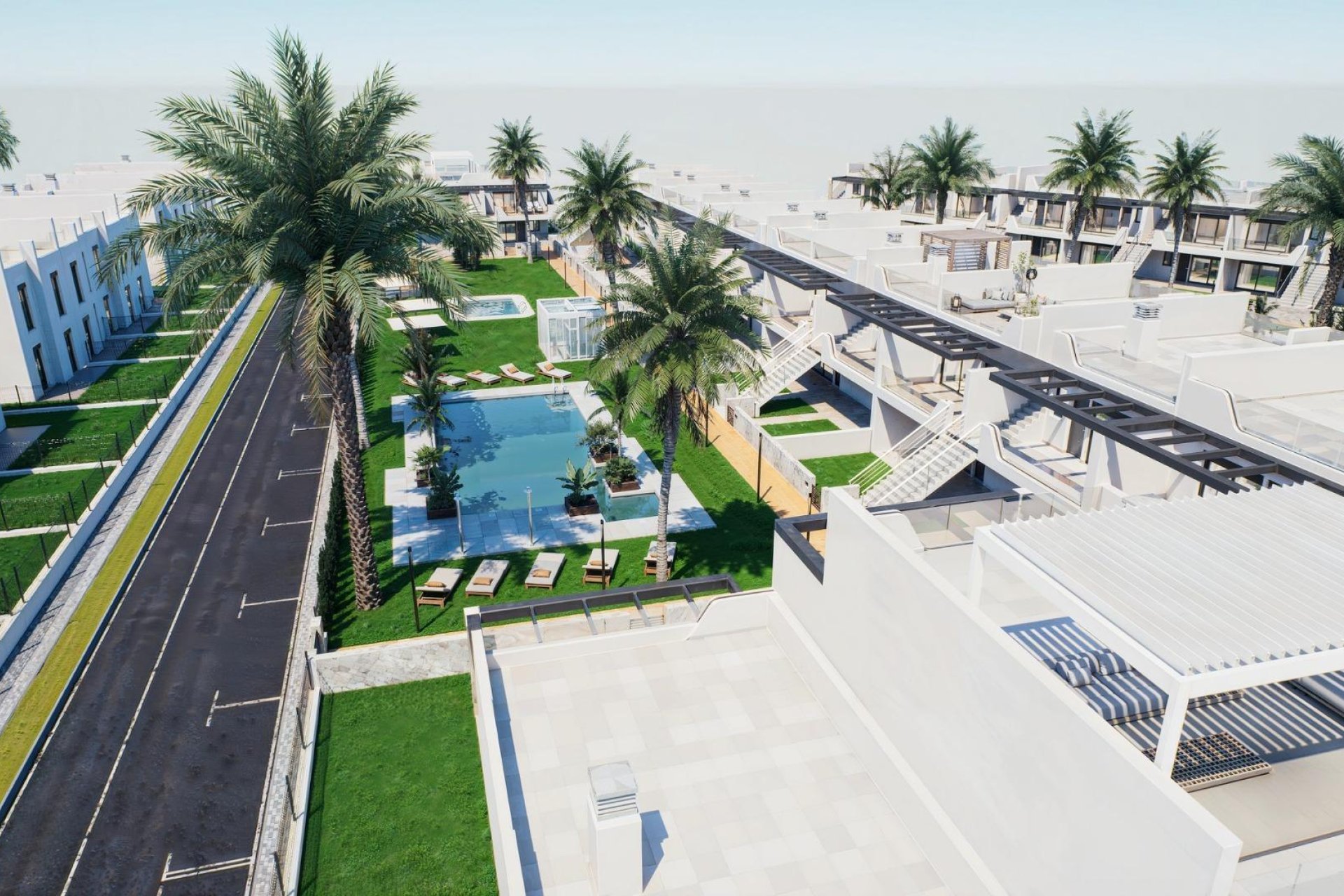 Nieuwbouw Woningen - Bungalow - Pilar de la Horadada - pueblo