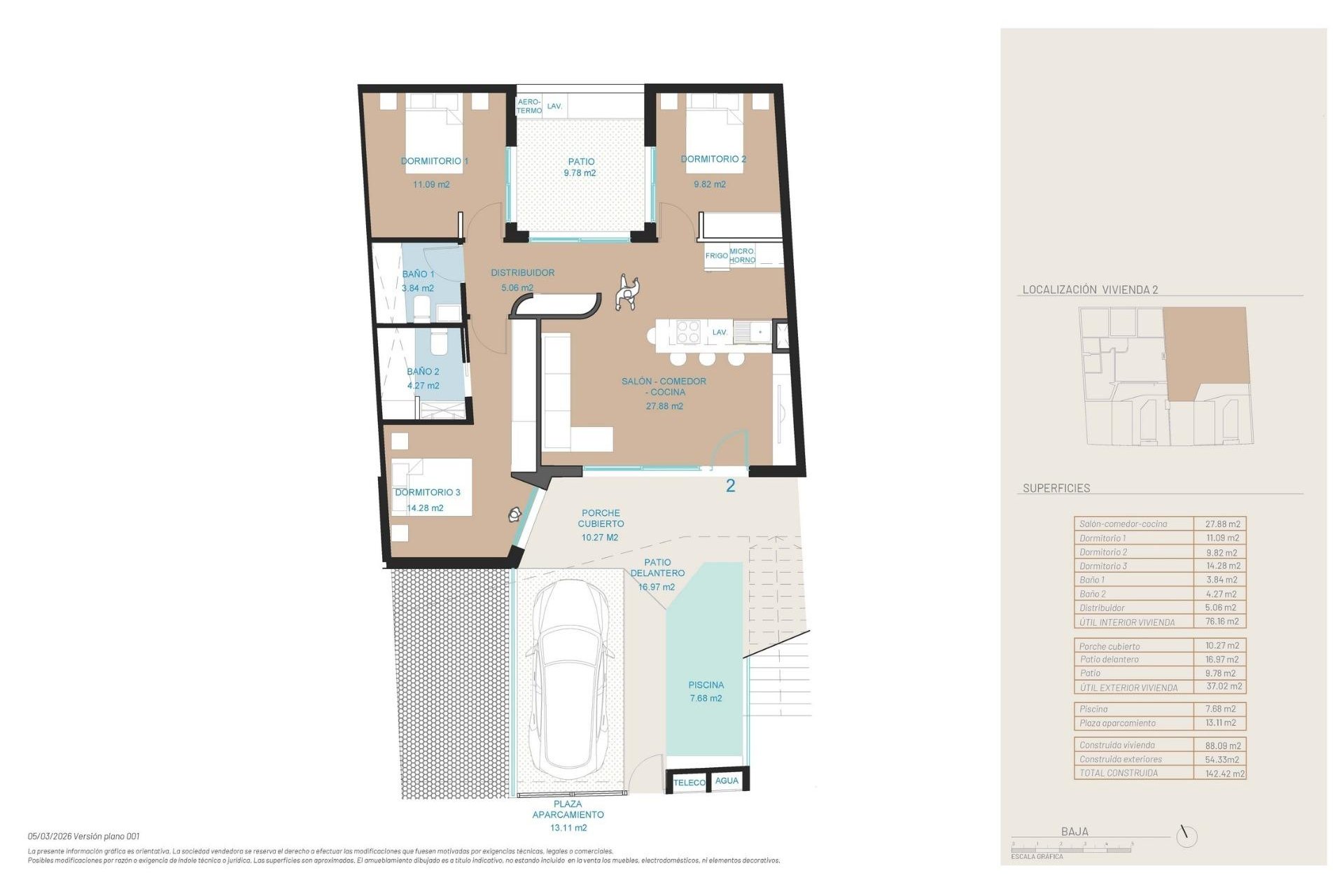 Nieuwbouw Woningen - Bungalow - San Pedro del Pinatar - Pueblo