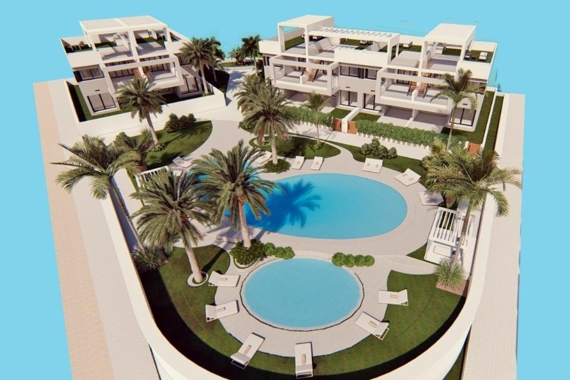 Nieuwbouw Woningen - Bungalow - Torrevieja - Los balcones