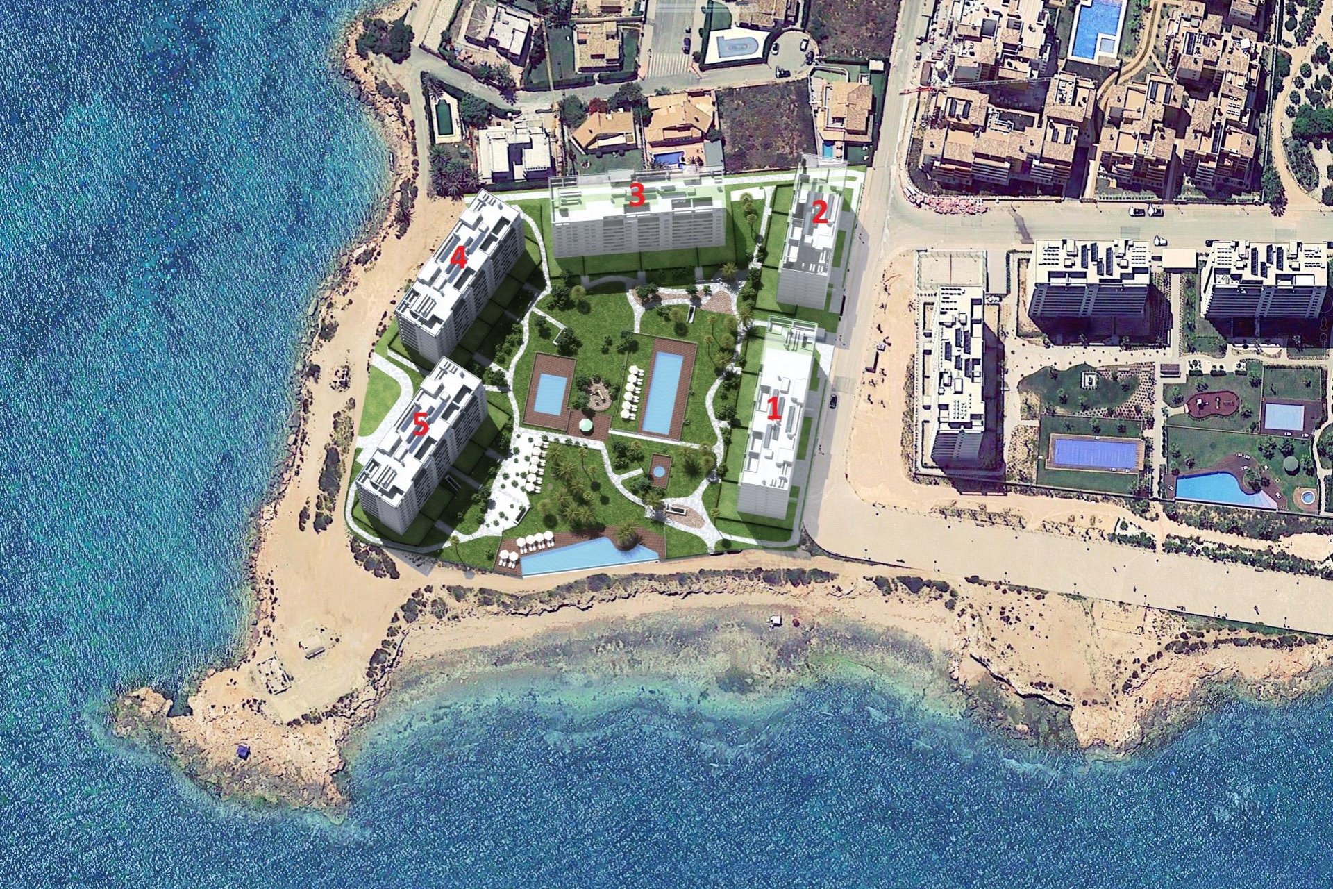 Nieuwbouw Woningen - Edificio - Torrevieja - Punta prima